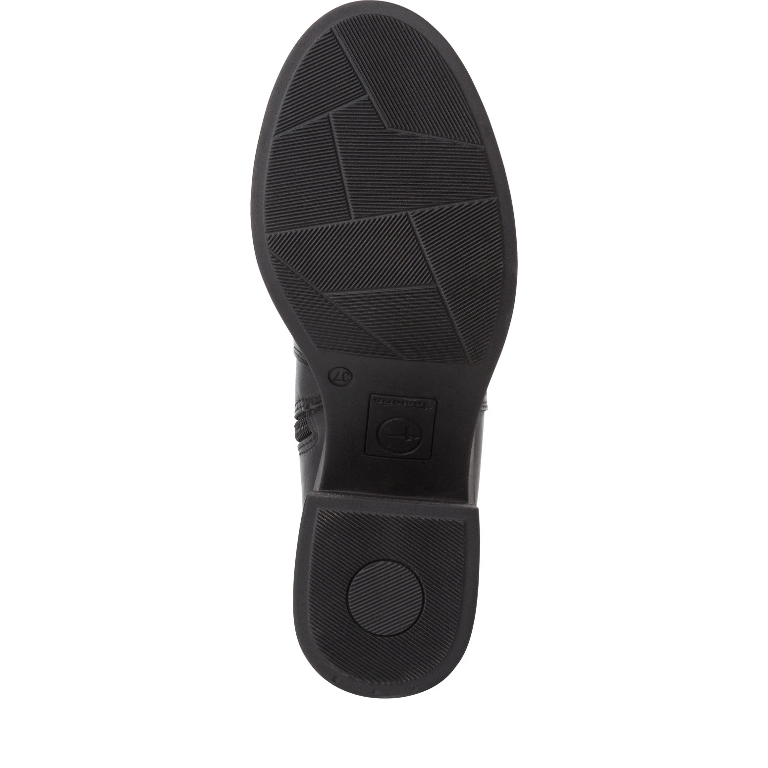 Tall Leather Platform Chelsea Boot with Block Heel Gallery