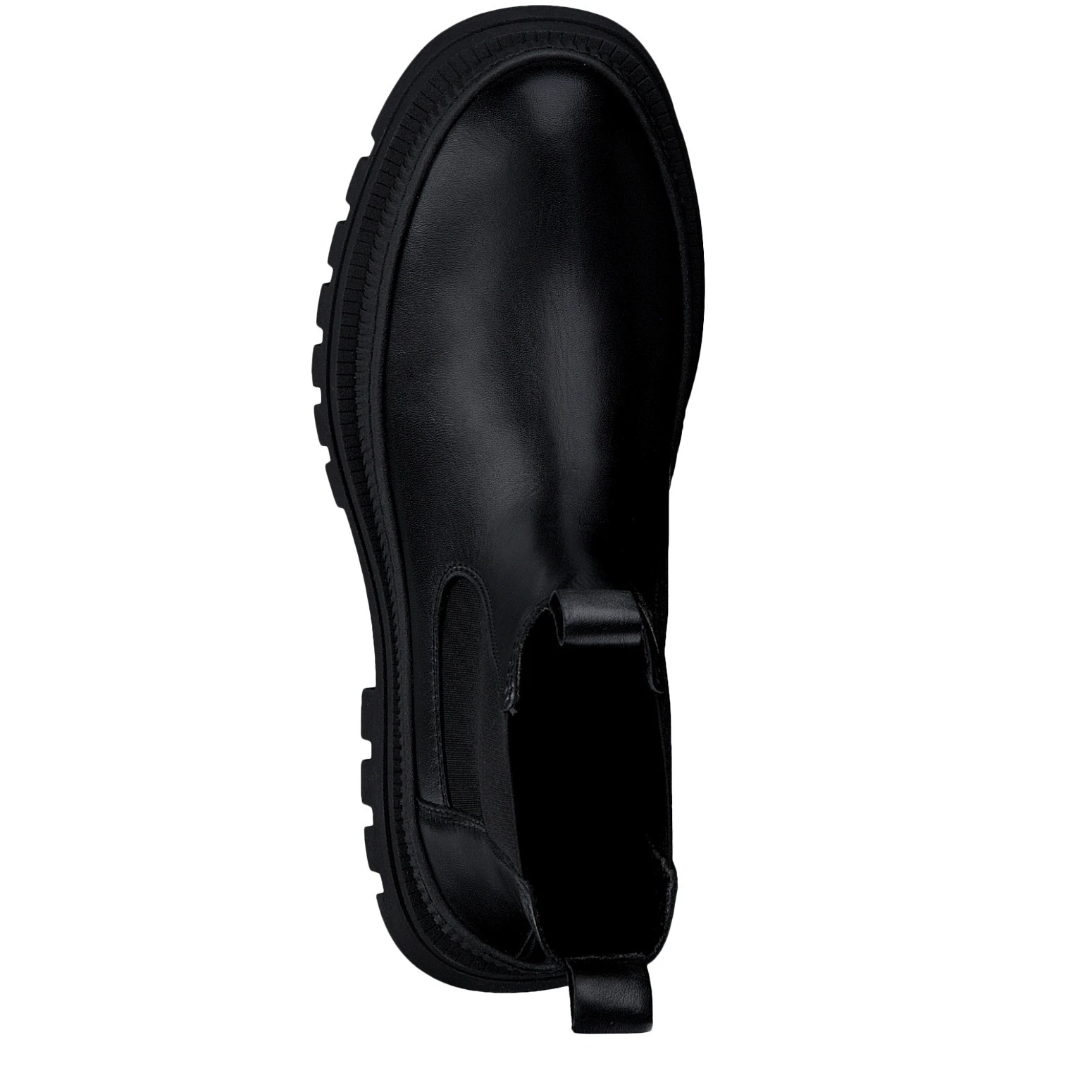 High Platform Lug Sole Leather Ankle Boot Gallery