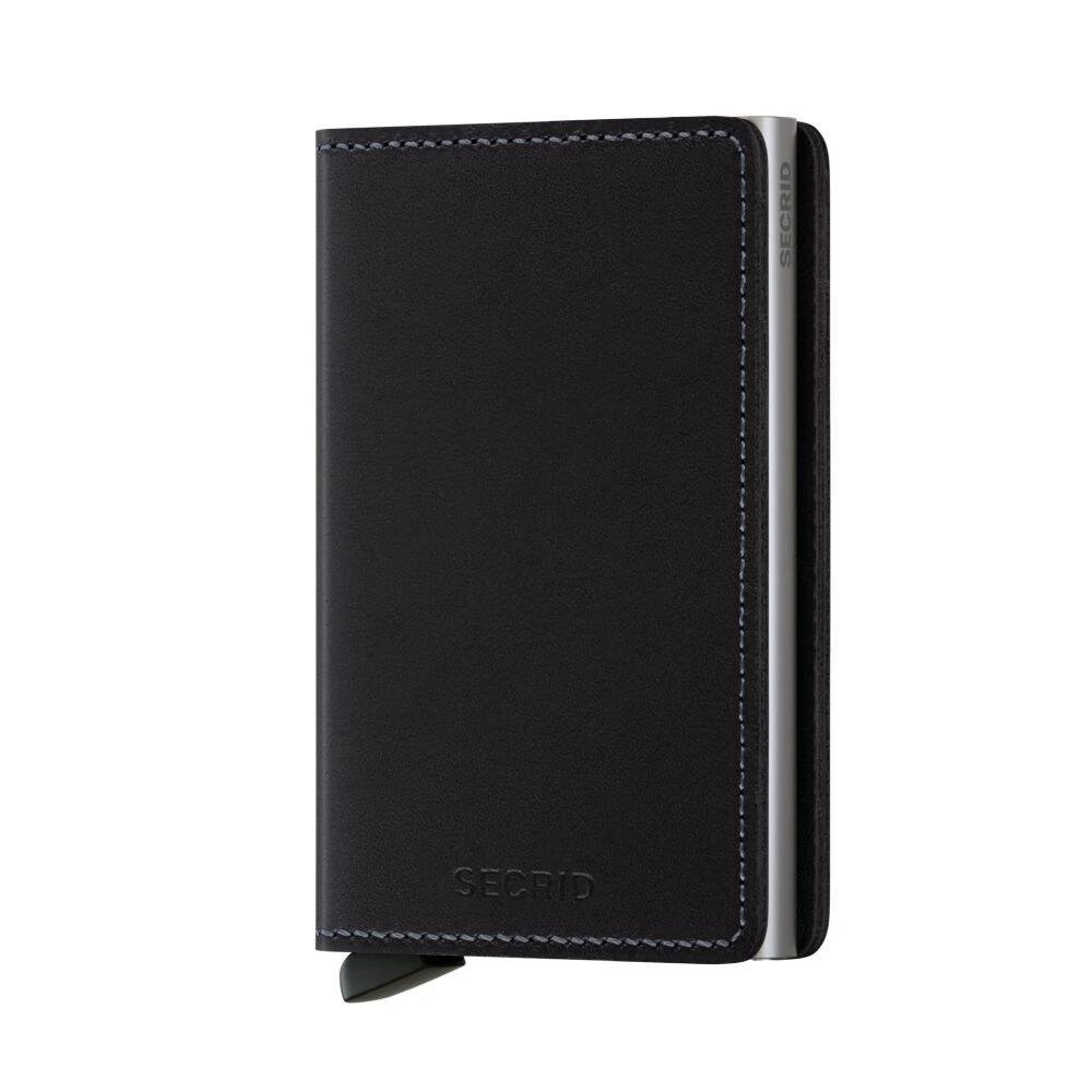 Twin Leather Cardholder - Mirum Black Gallery