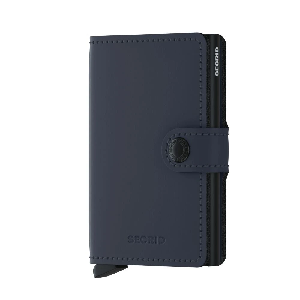 Night Blue Matte Mini Wallet Gallery