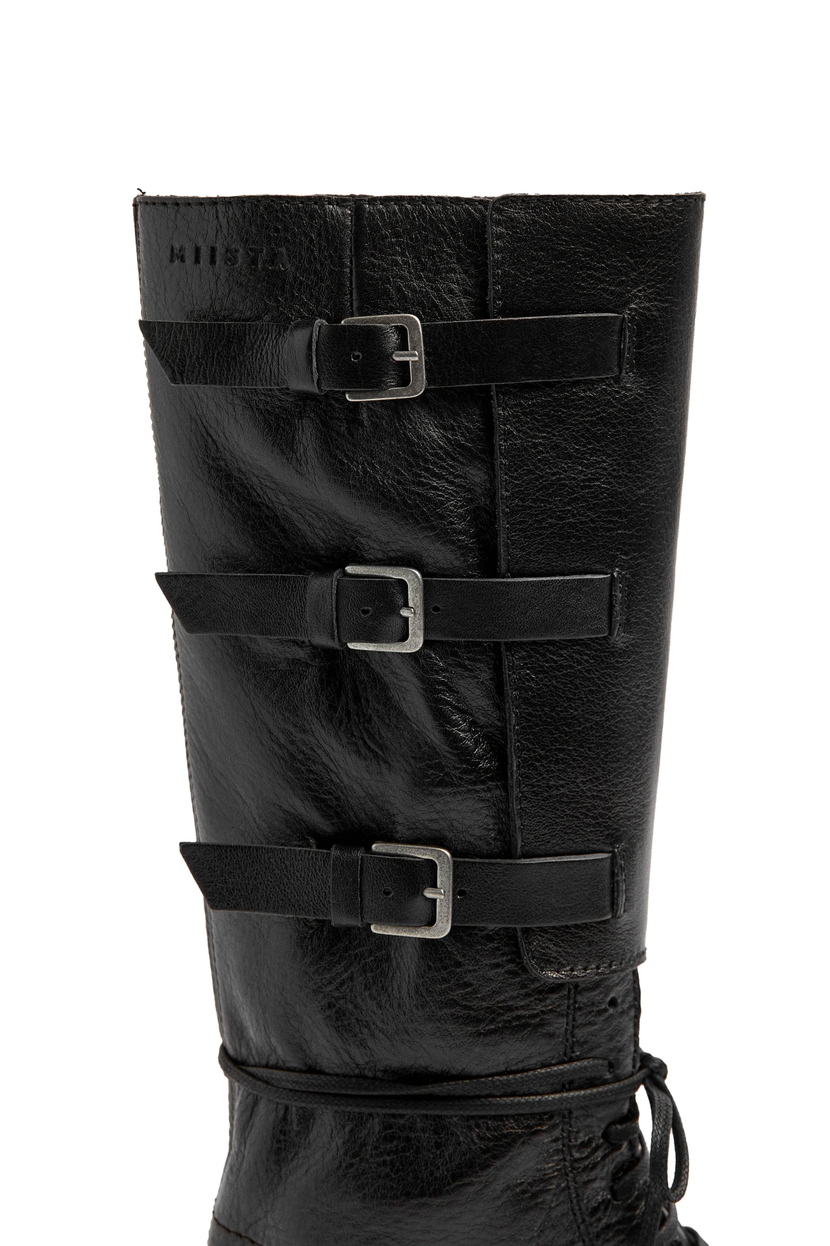 Sigrid Multi Belts Leather Tall boots Gallery
