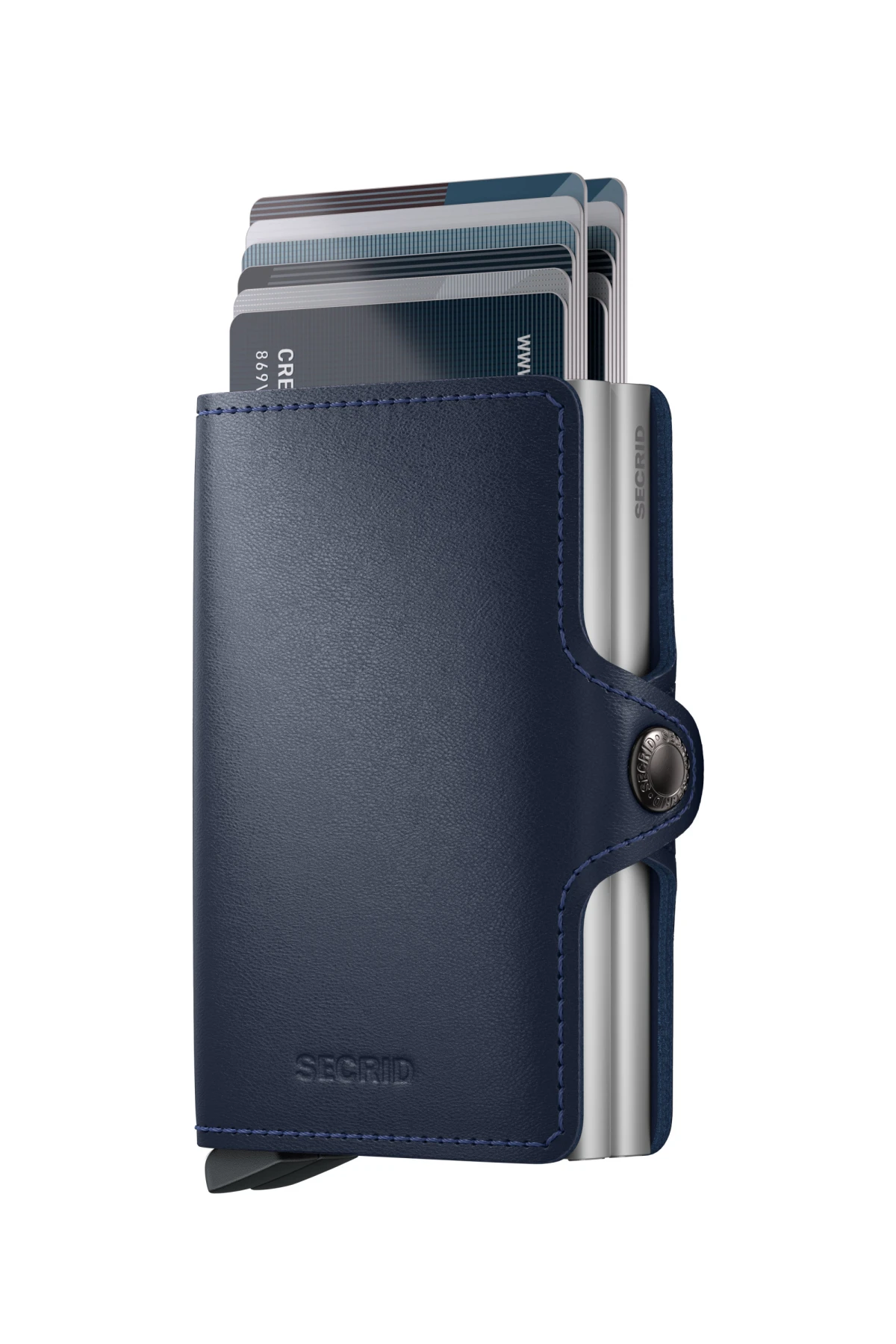 Twin Wallet - Navy Gallery