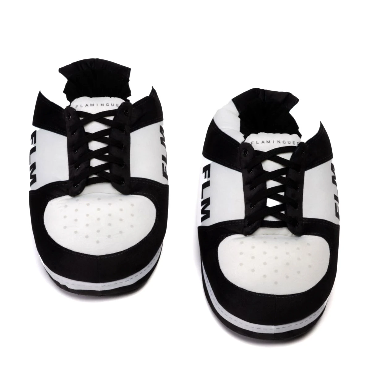 Monochrome FLM Low-Top Plush Slipper Gallery