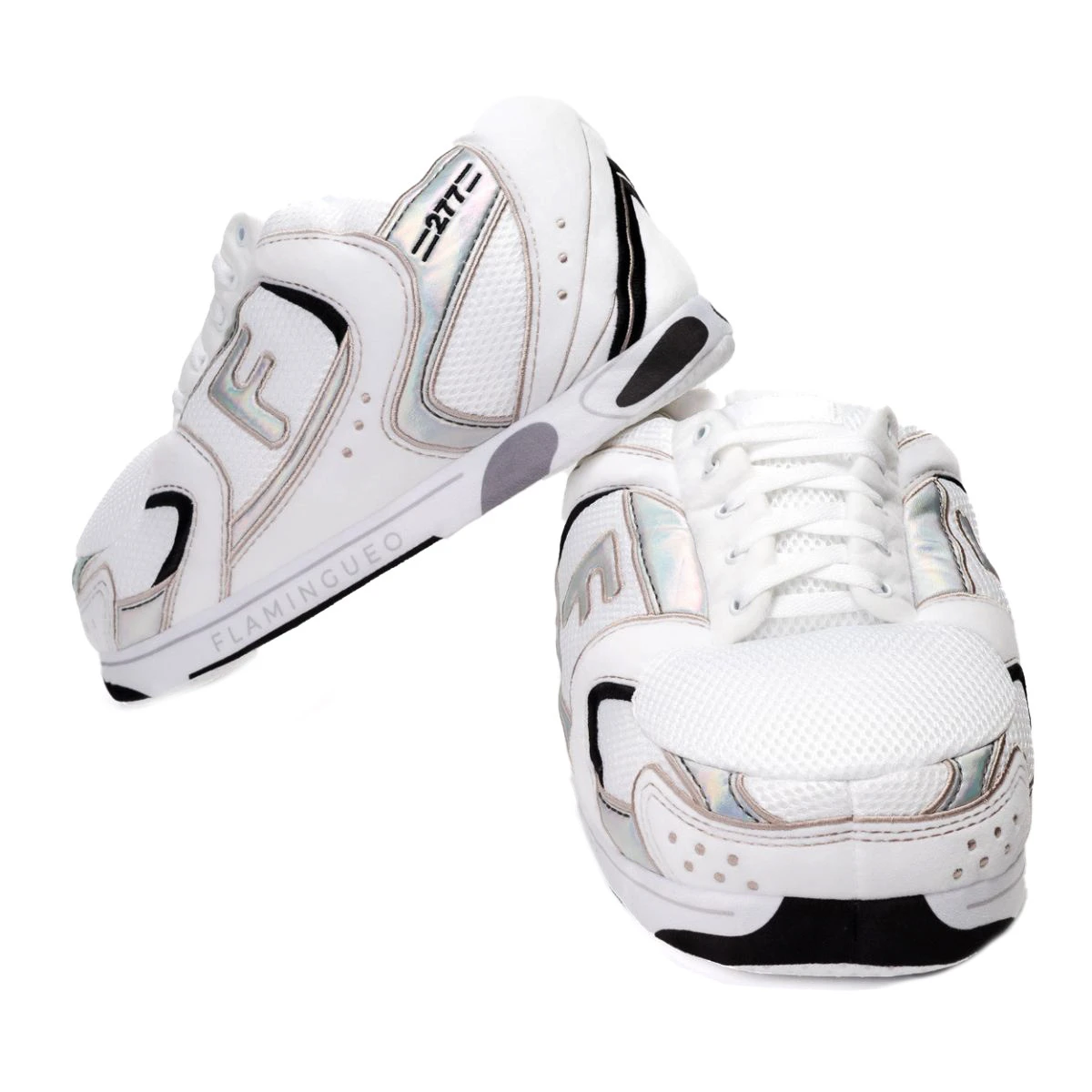 Retro Chunky White Sneaker Slipper Gallery