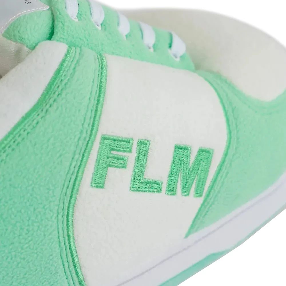 Green Plush Low-Top Slipper - FLM Edition Gallery