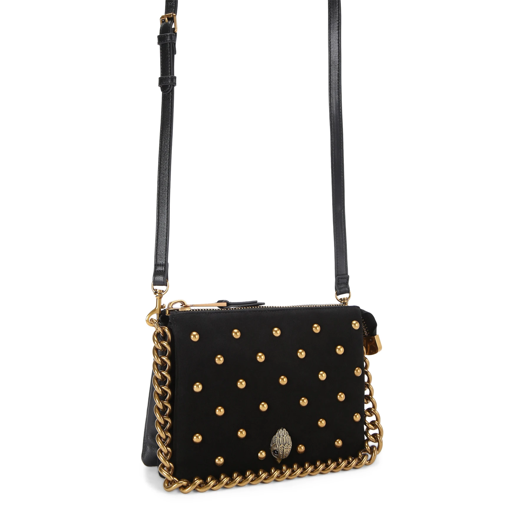 Kensington Three Pouch Studded Crossbody Bag Gallery