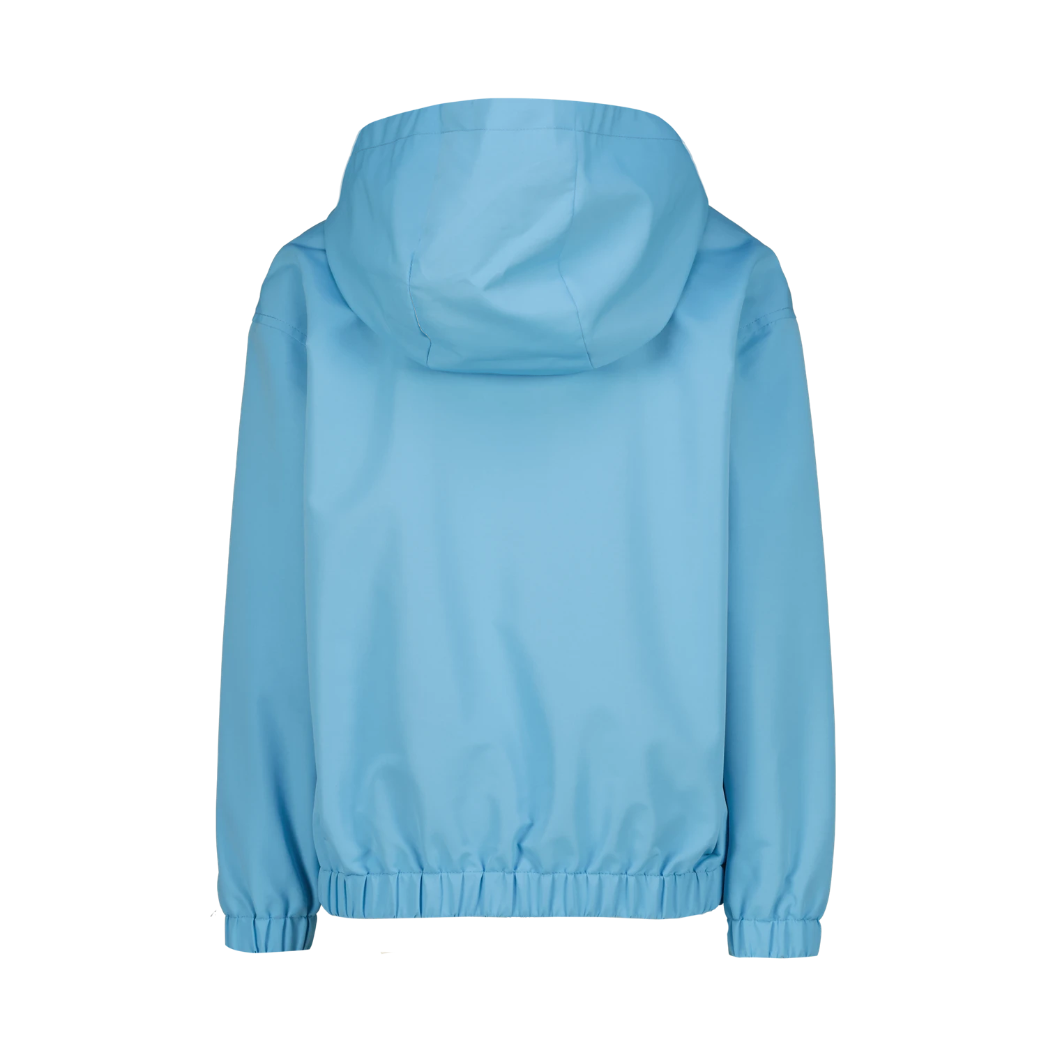 Two-Tone Quarter-Zip Hooded Windbreaker Gallery