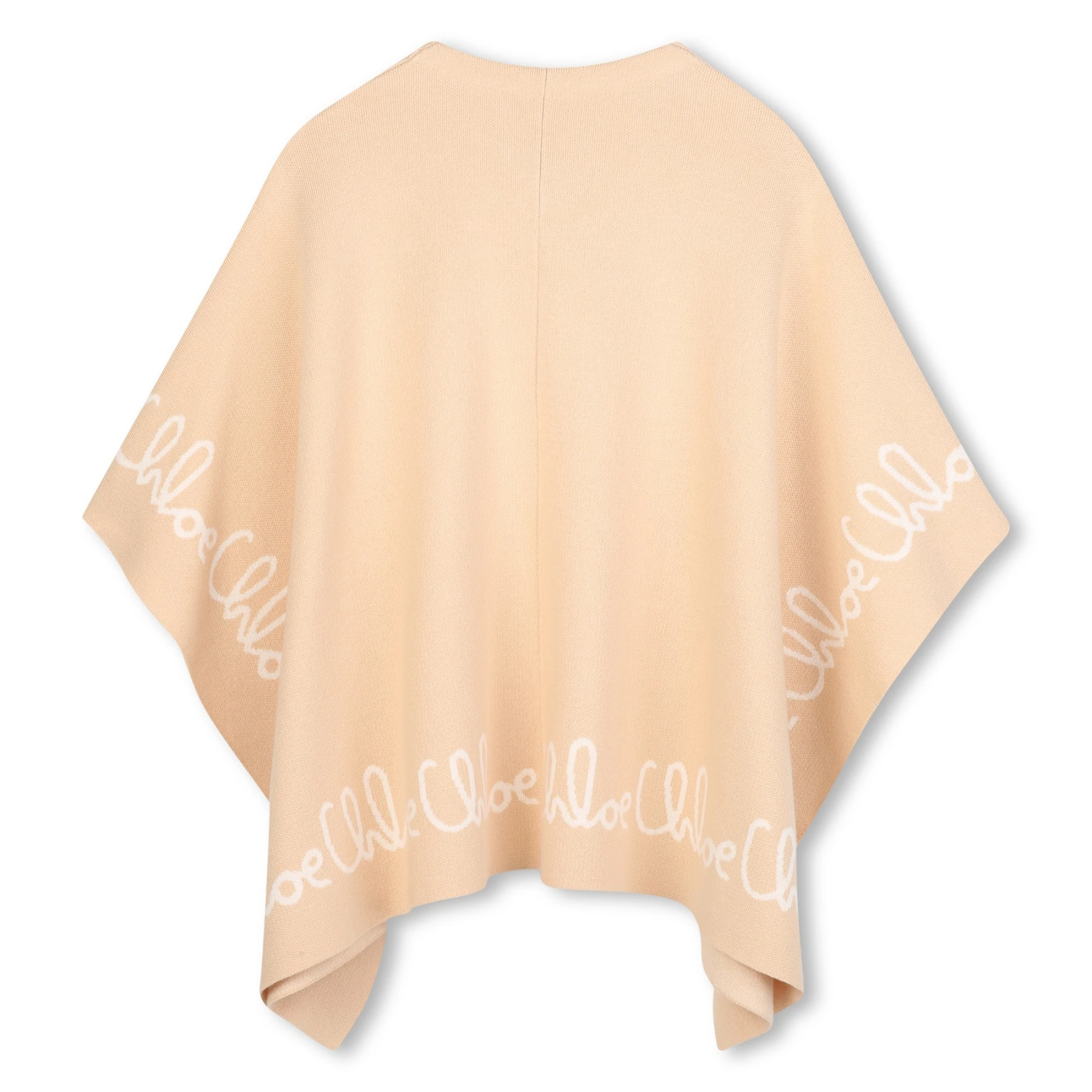 Knitted Cape with Logo - Kids Gallery