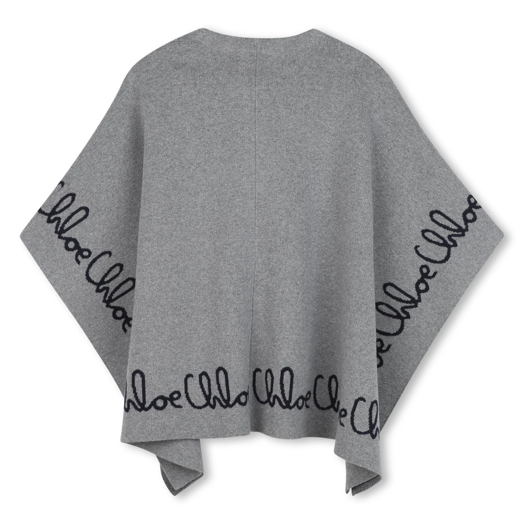 Knitted Cape with Logo - Junior Gallery