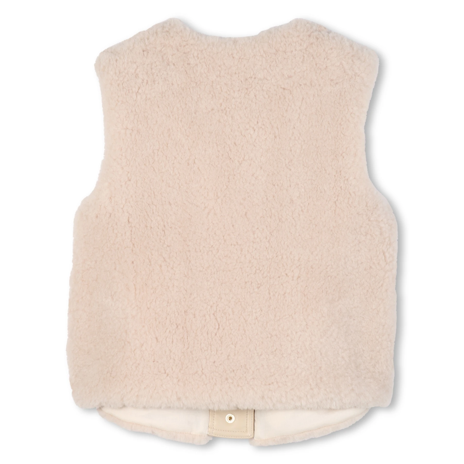 Faux Shearling Sleeveless Jacket - Kids Gallery