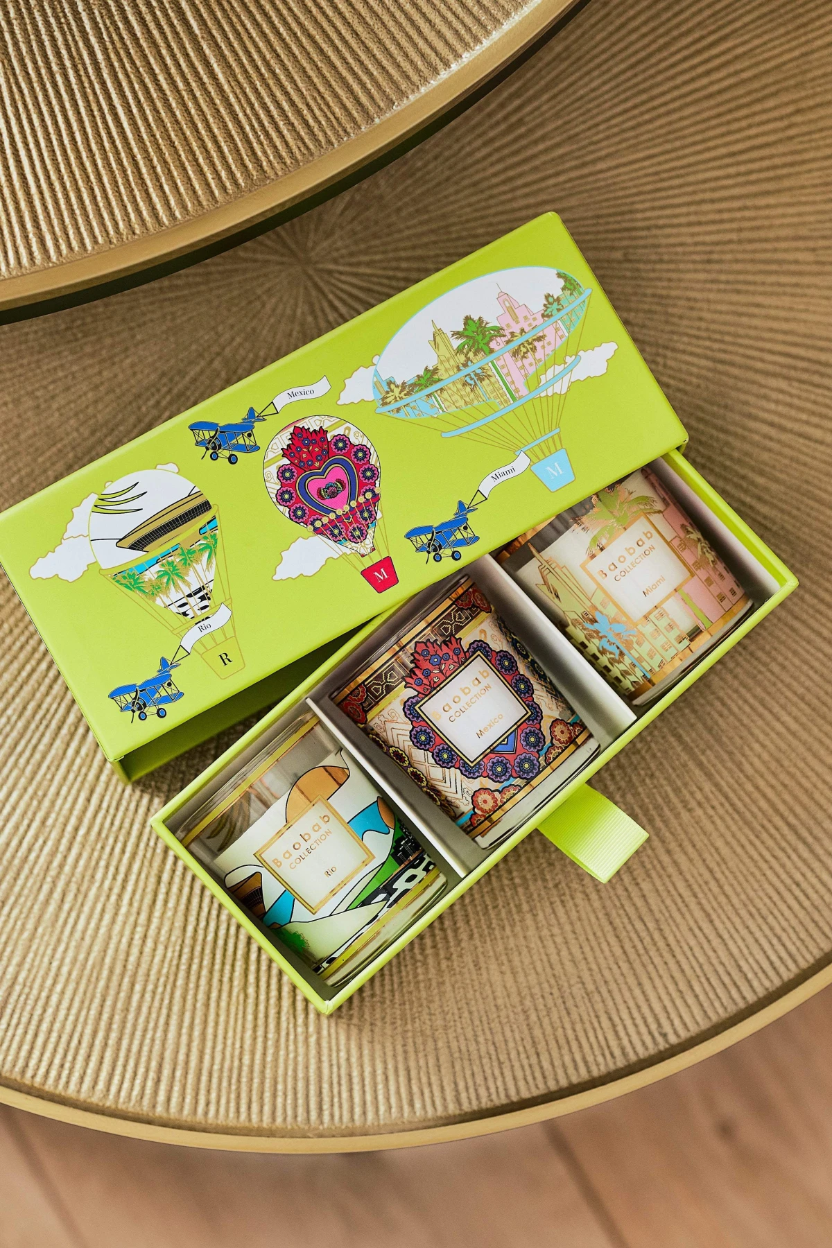 TRIO TRAVEL CANDLES RIO-MEXICO-MIAMI Gallery