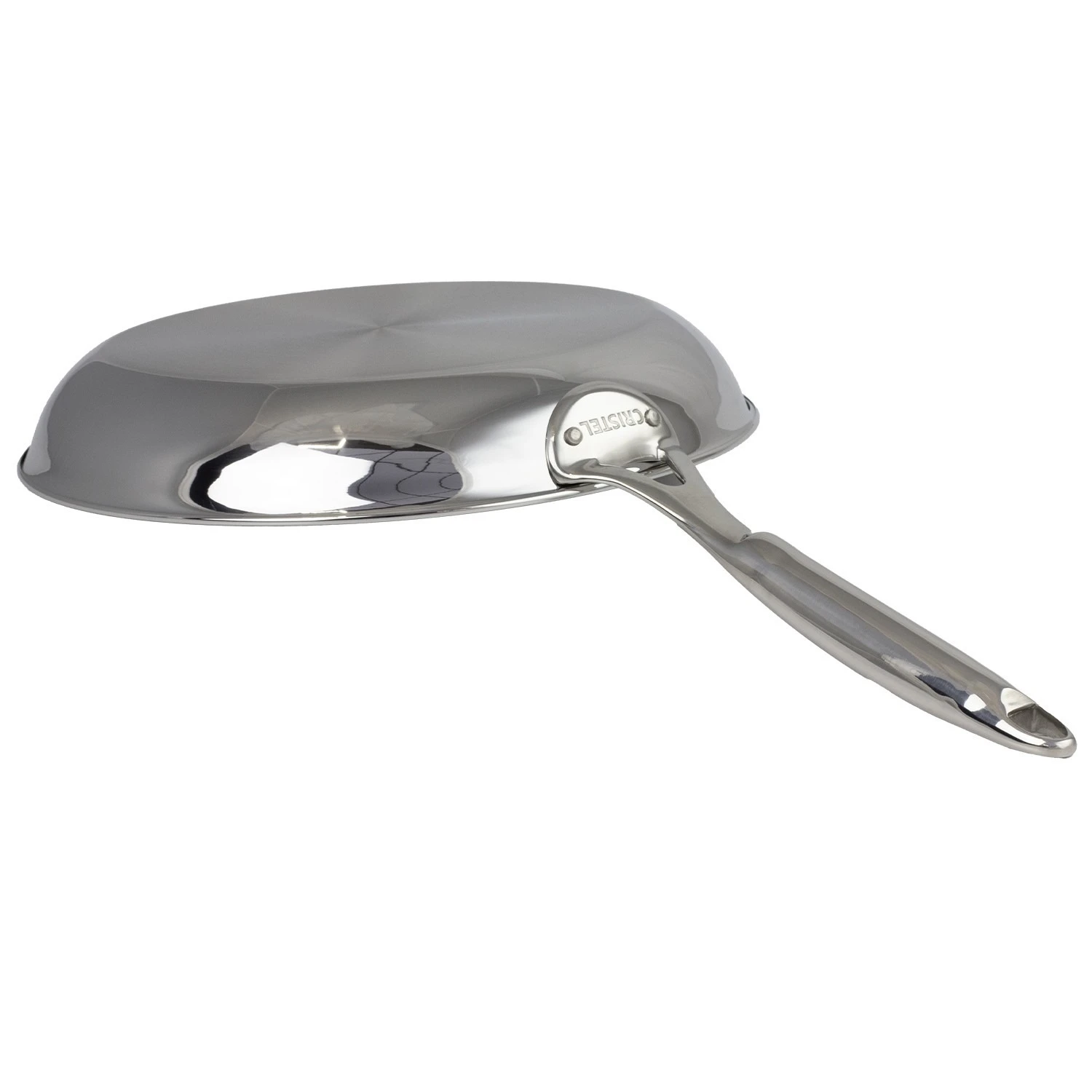 20 Cm Stainless Steel Castel Pro 5-Ply Frying Pan With Fixed Handle Gallery