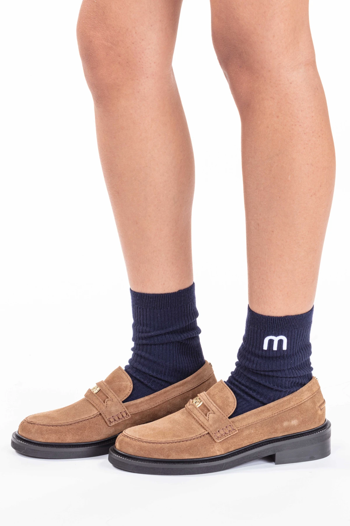 Suede Loafers With Padded Sole Gallery