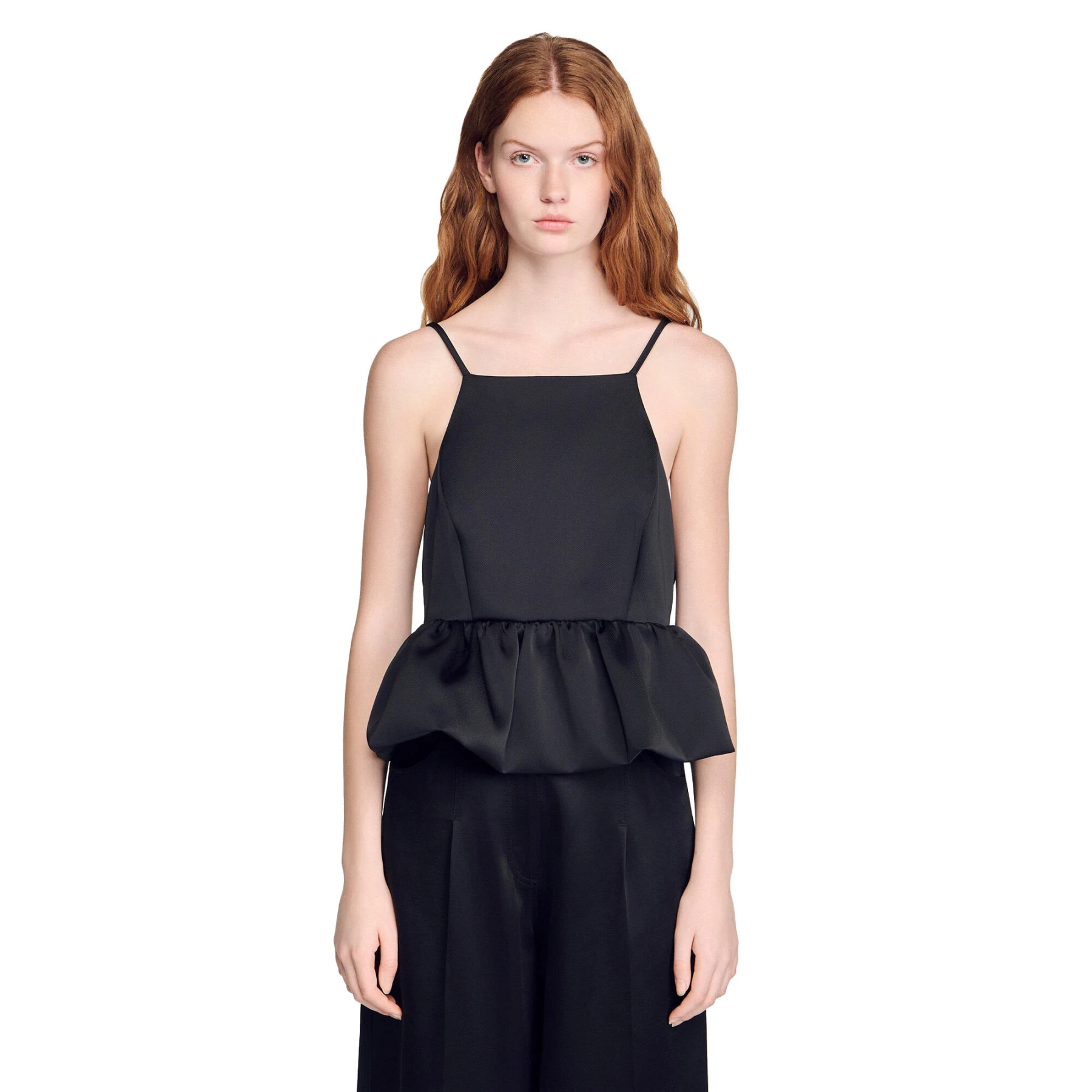 Ruffled Crop Top Gallery