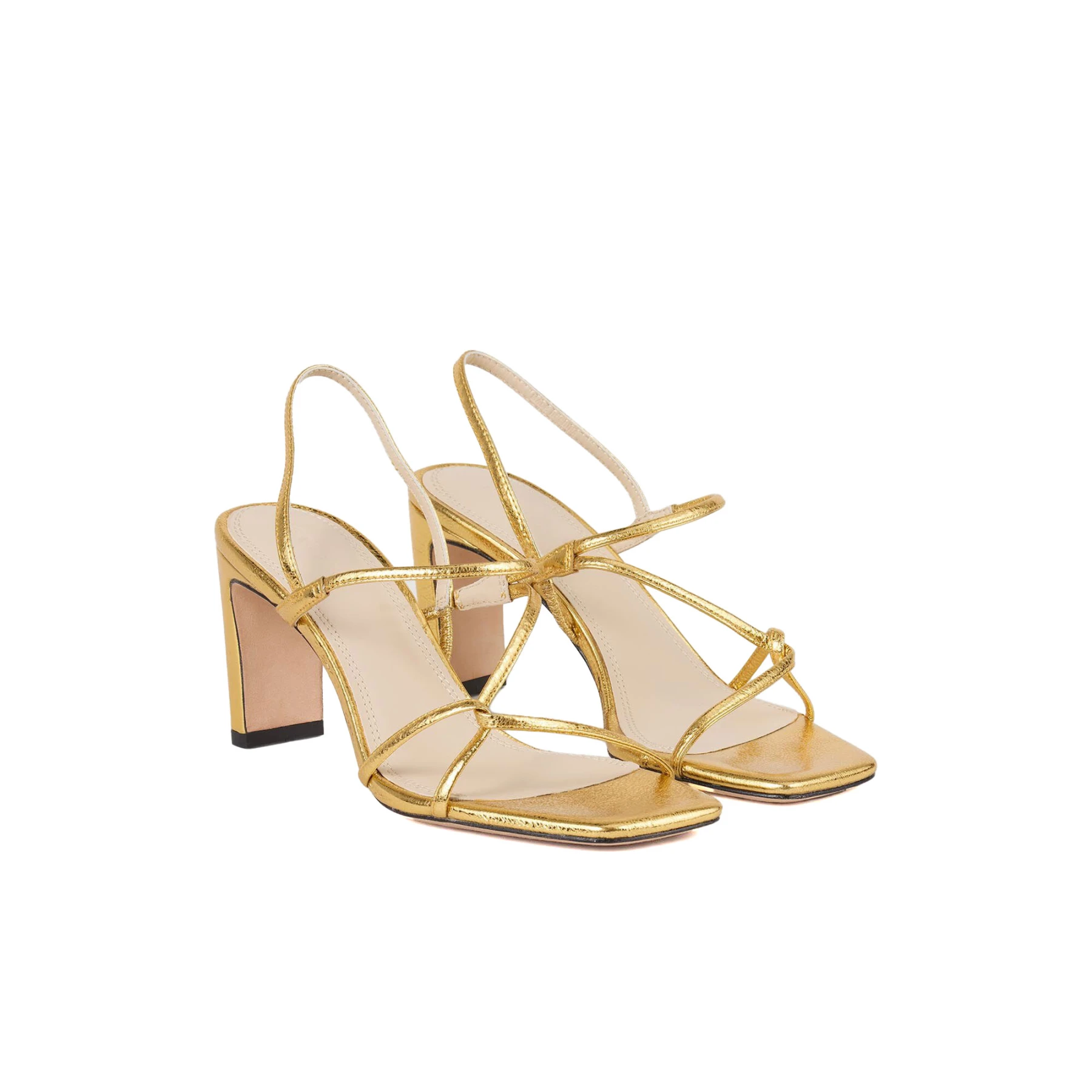 Embossed Leather Sandals Gallery