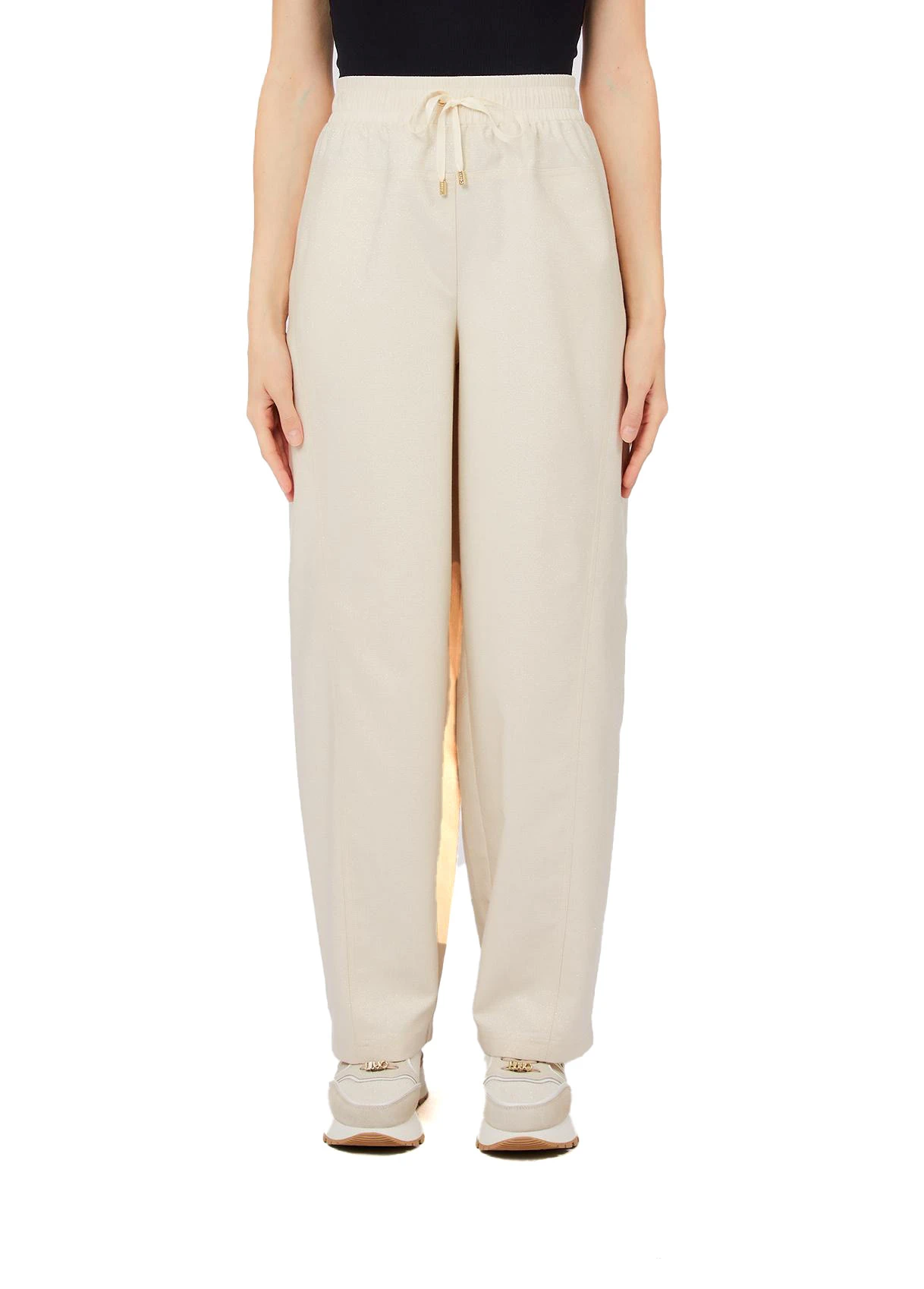 Wide-leg Drawstring Trousers Gallery