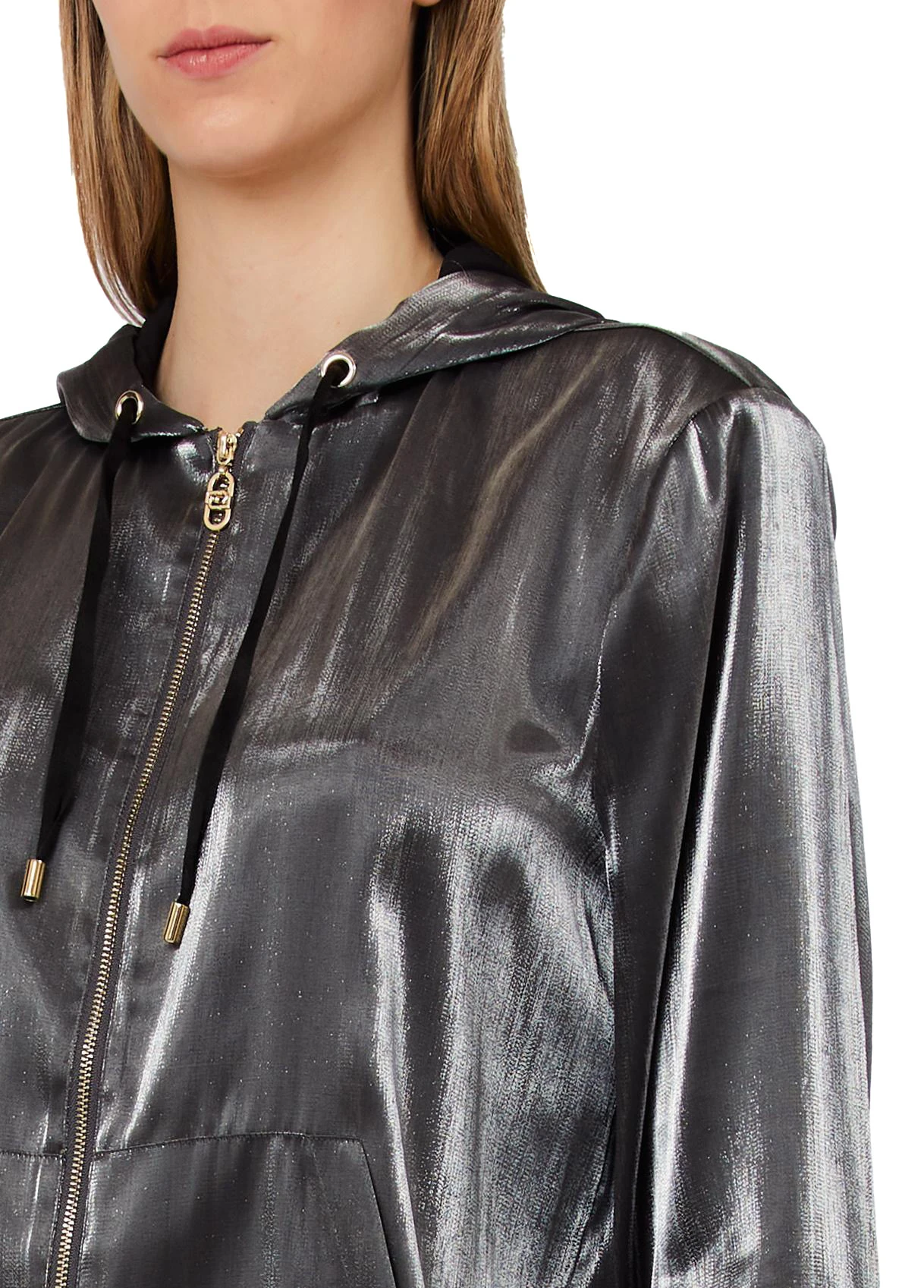 Laminted Hooded Lightweighted Jacket Gallery