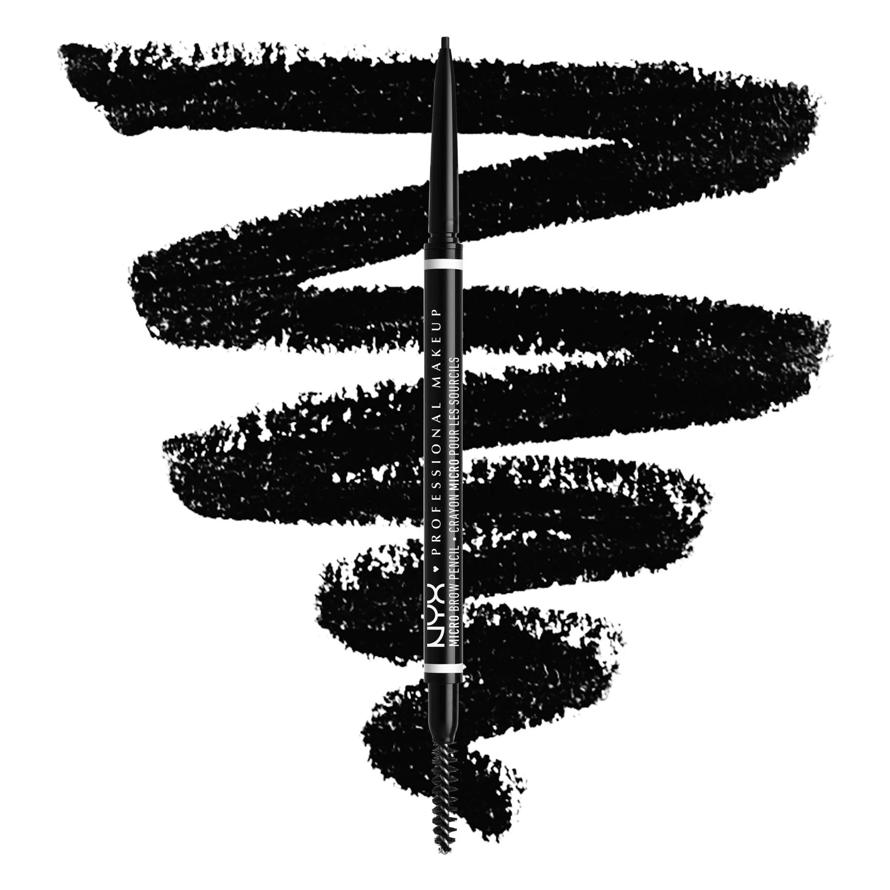 Nyx Professional Makeup Micro Brow Pencil, Ultra-Fine, Dual-Ended, Precise Eyebrow Pencil with Retractable Tip and Spoolie Brush Gallery