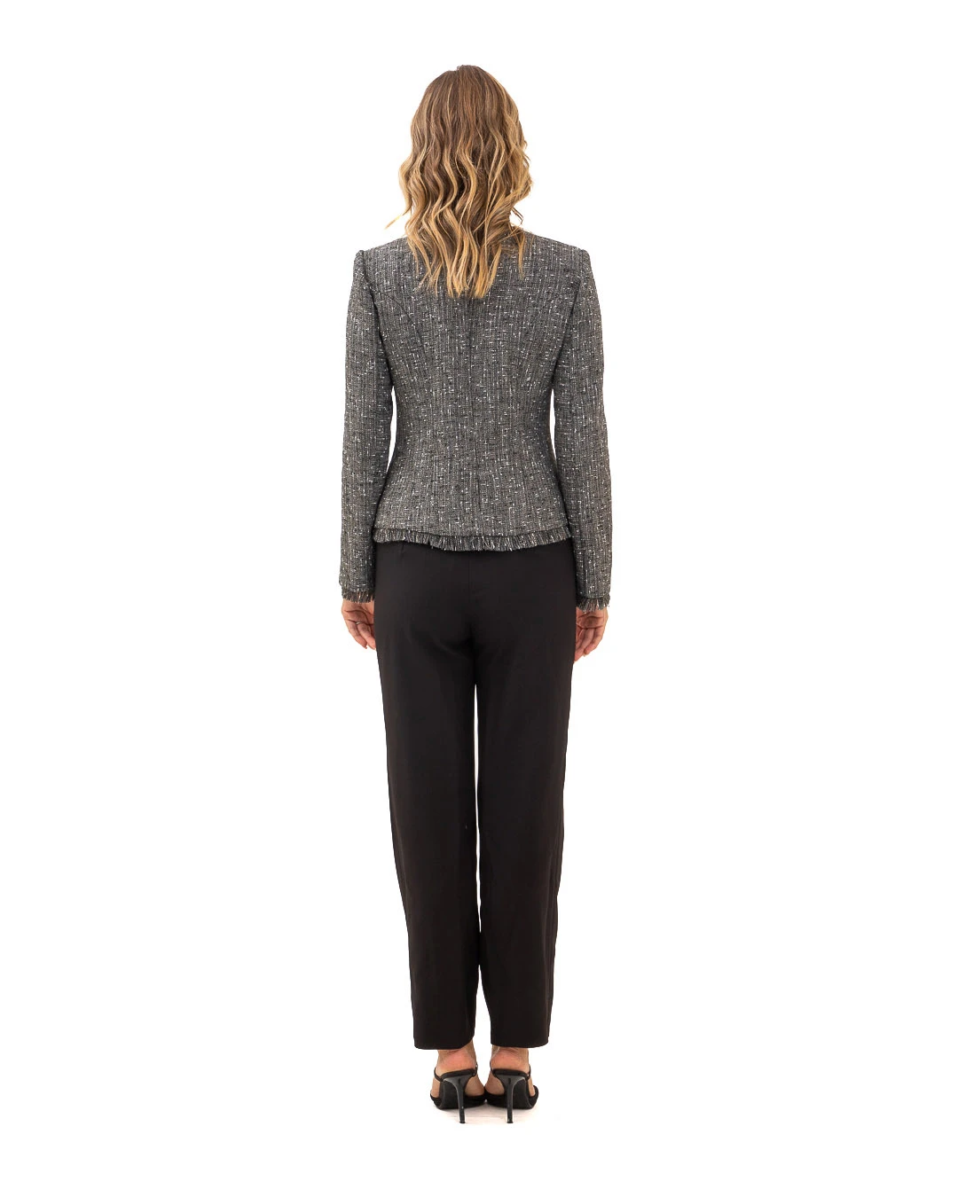 Fitted Tweed Blazer Gallery