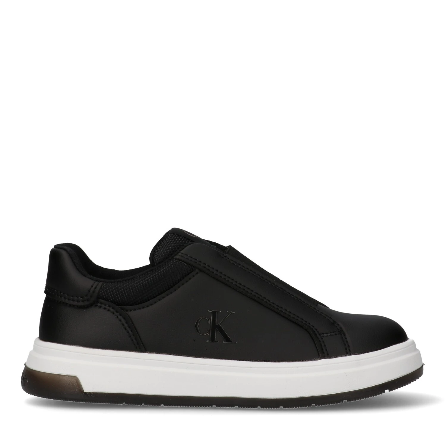 Monogram Slip-On Leather Sneakers Gallery