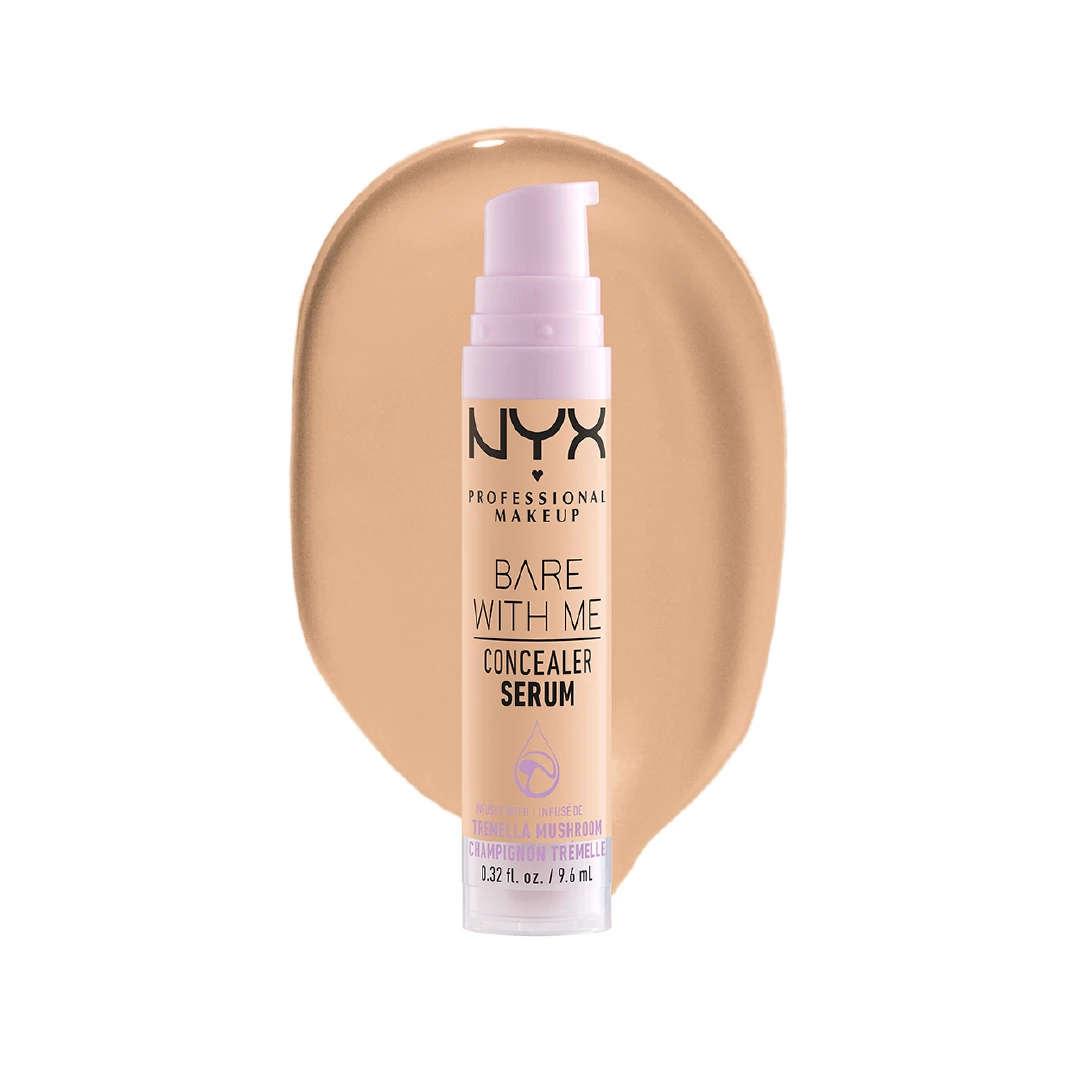 Nyx Professional Makeup Bare with Me Concealer Serum, Hydrating Natural Medium Coverage Concealer For Face & Body,Upto 24Hr Hydration for Skin Gallery