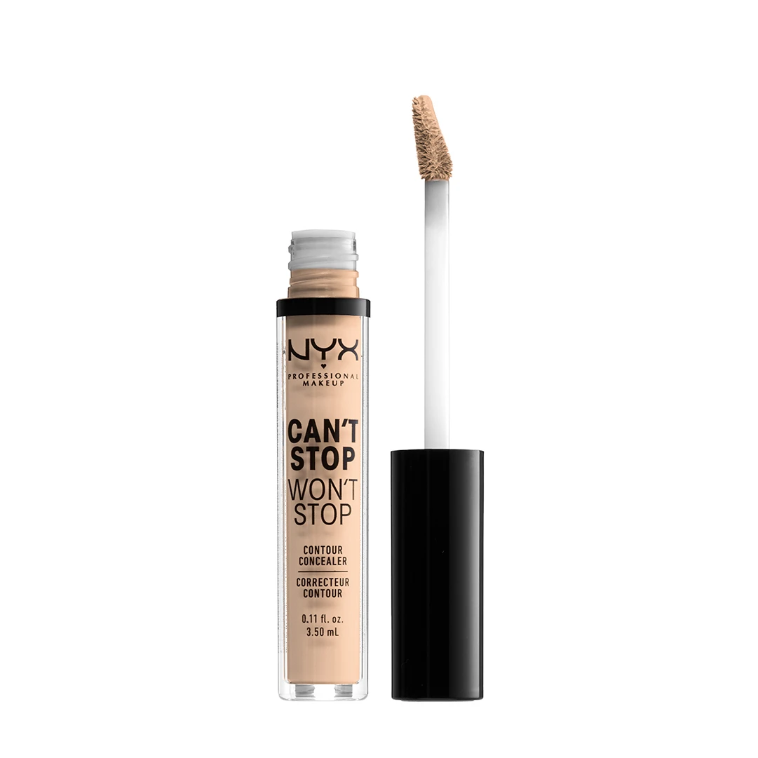 Nyx Professional Makeup Can'T Stop Won'T Stop Contour Concealer, 24H Full Coverage Matte Finish Gallery