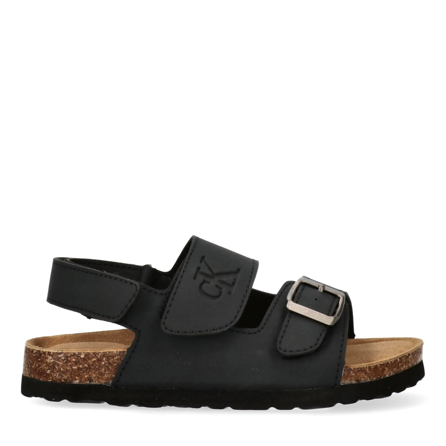 Sandal with Adjustable Buckle and Velcro Straps Gallery