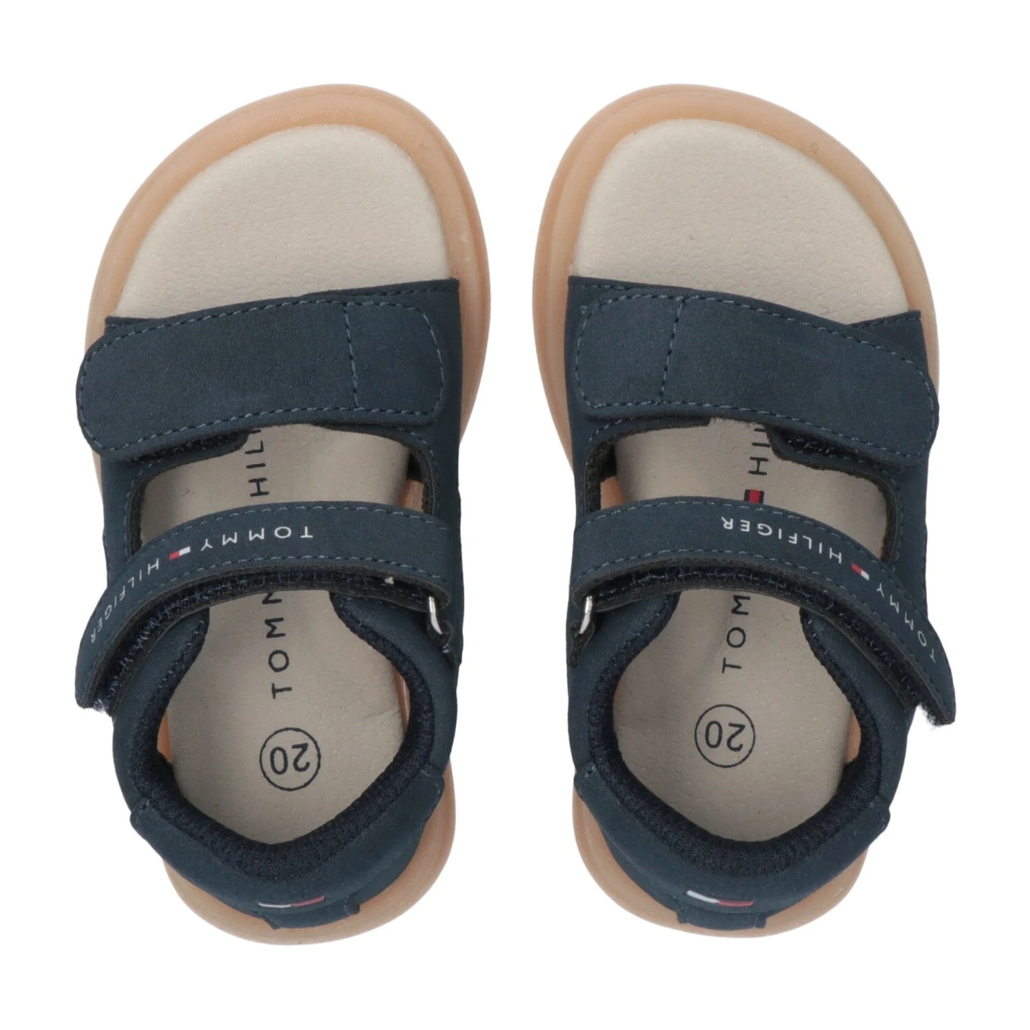 Sandals With Velcro Straps And Tan Sole Gallery