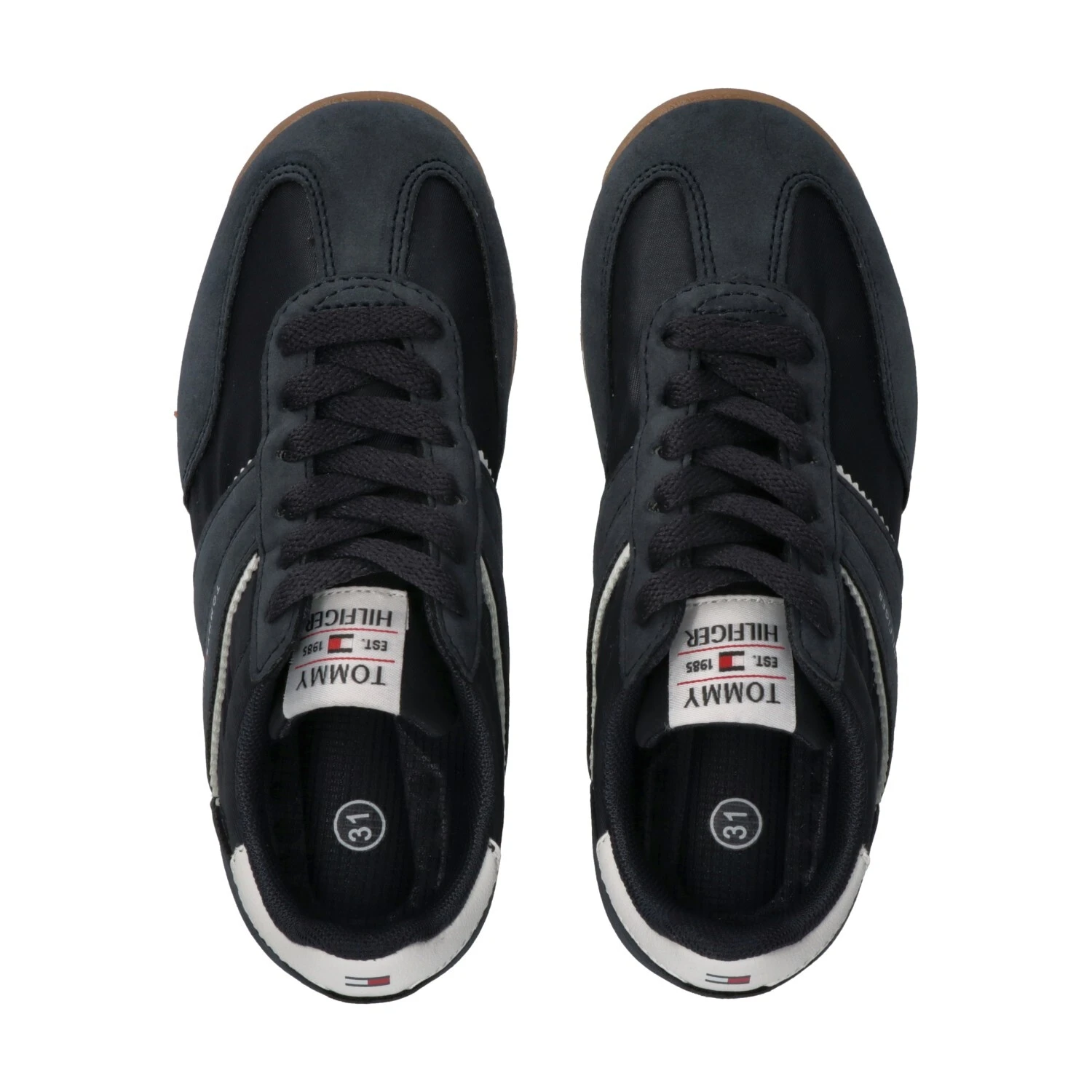 Lace-Up Suede Retro Sneakers Gallery