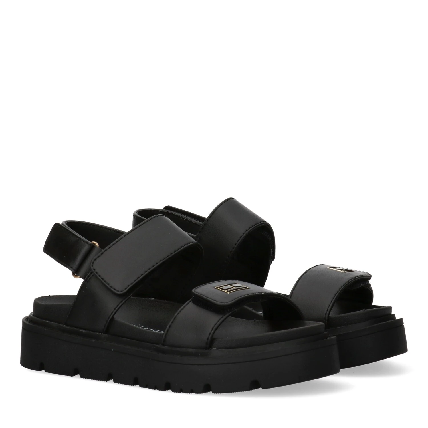 Kids Girls Chunky Platform Sport Velcro Sandals Gallery