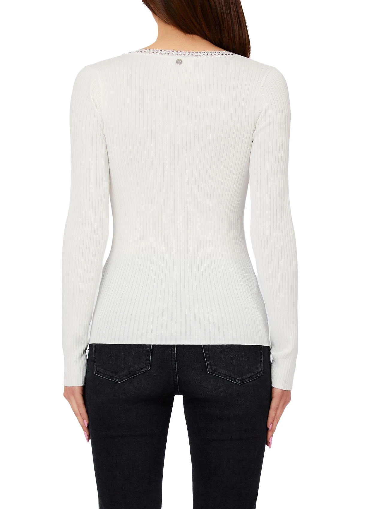 V-neck Jumper with Studs Gallery