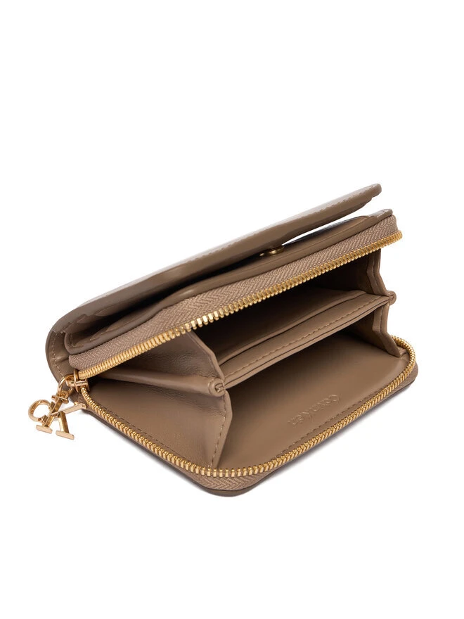 Square Zip Around Leather Wallet Gallery