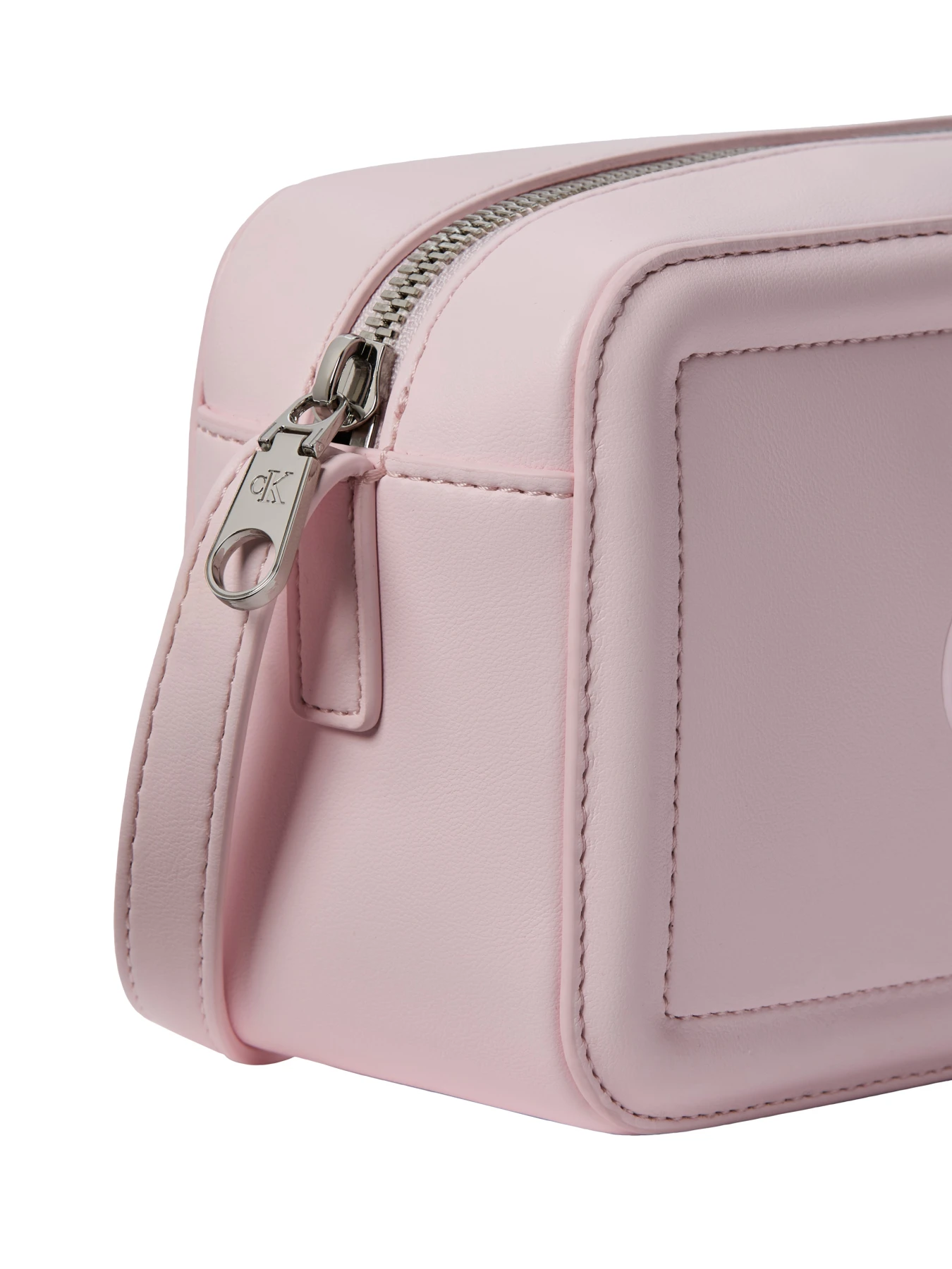 Embossed Logo Faux Leather Camera Bag Gallery