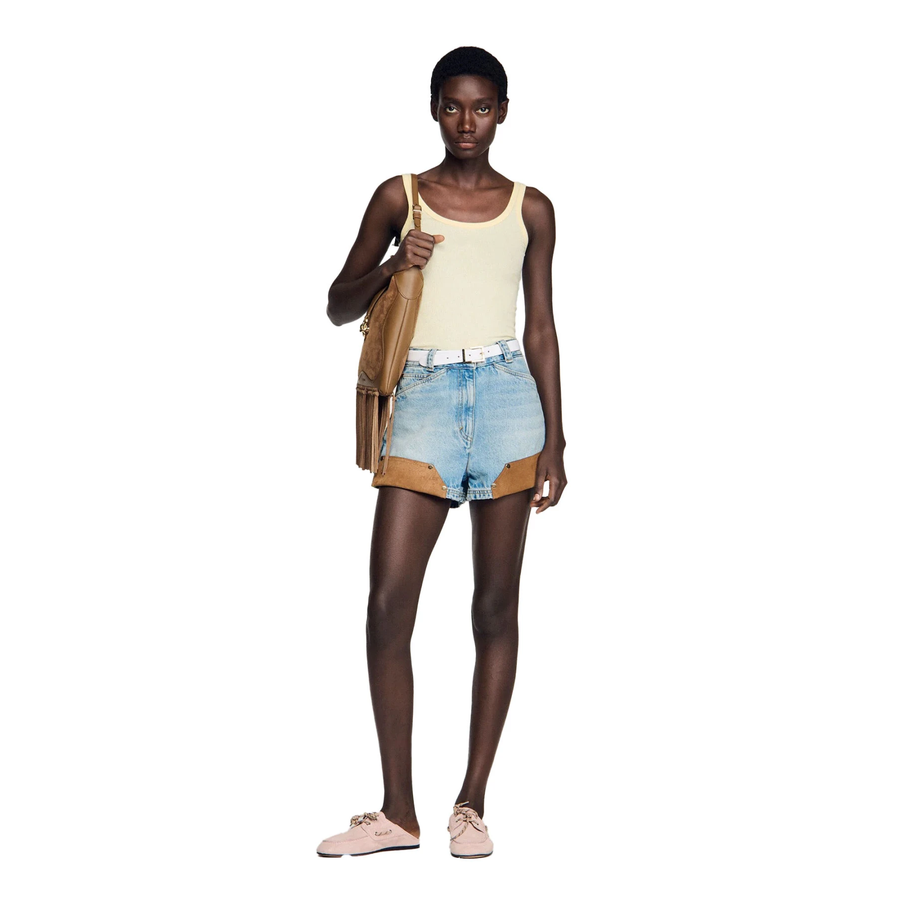 Ribbed Sleevless Top Gallery