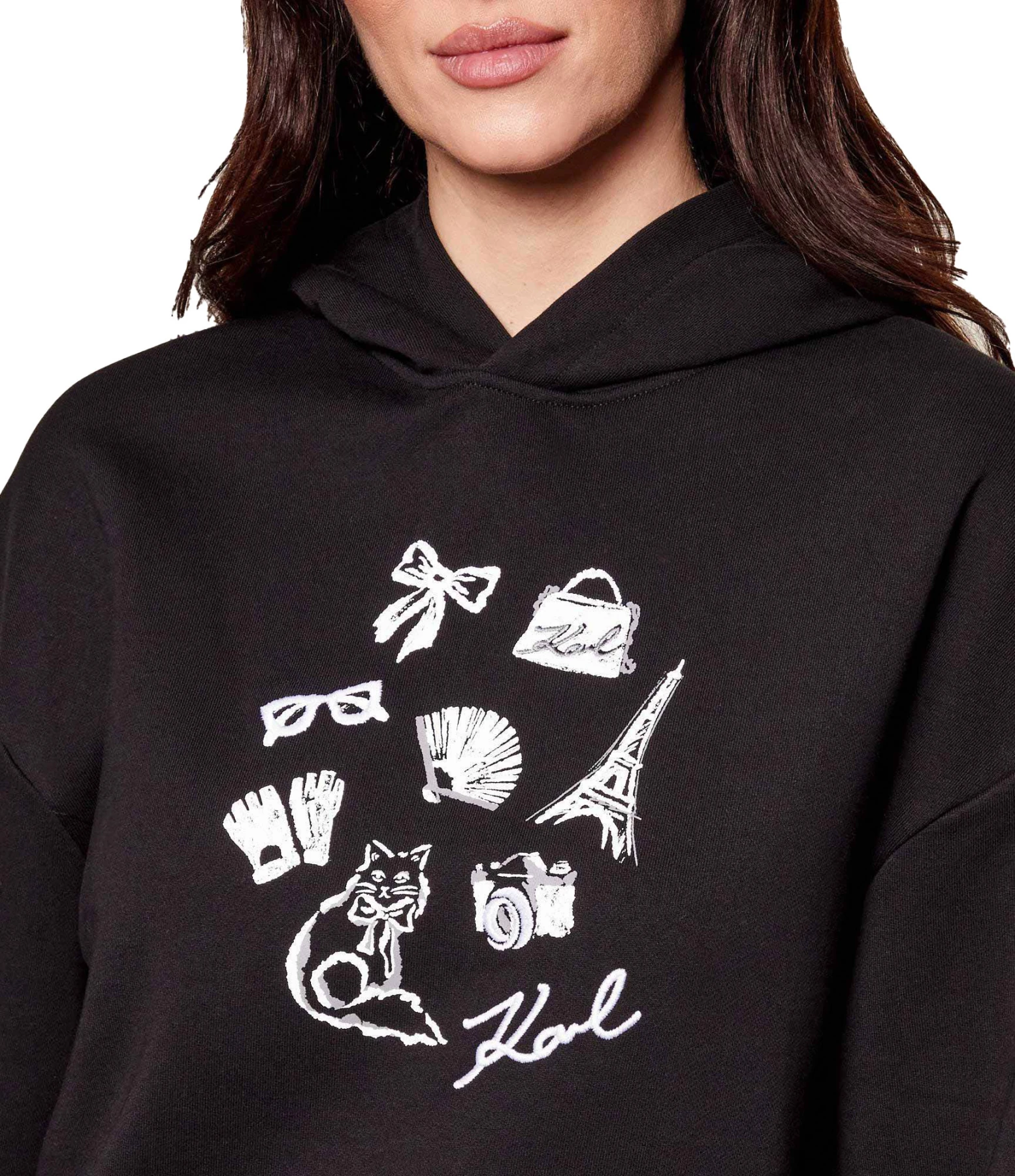 Regular Fit Chamrs Prints Hoodie Gallery