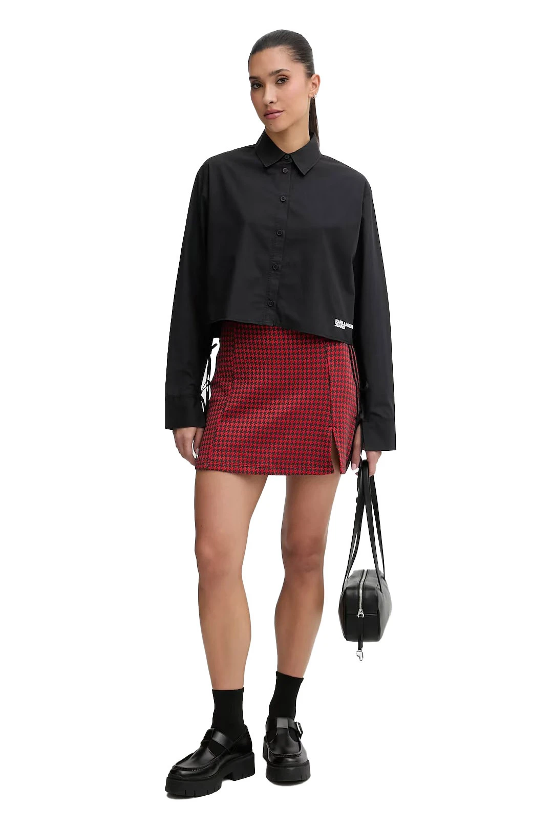 Long Sleeve Tie Back shirt Gallery