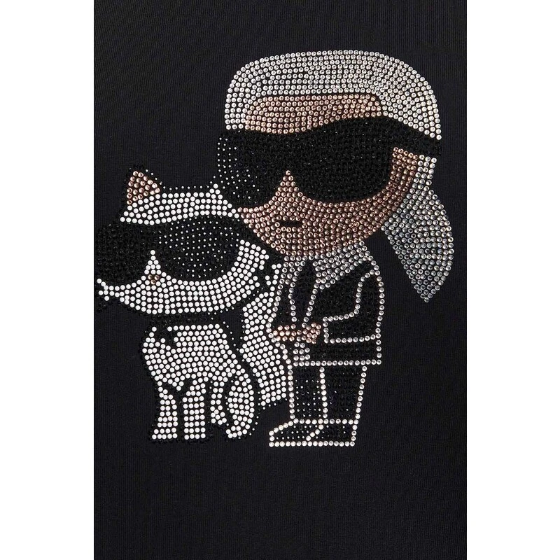 Rhinestone Duo Ikon Sketch Sweatshirt Gallery