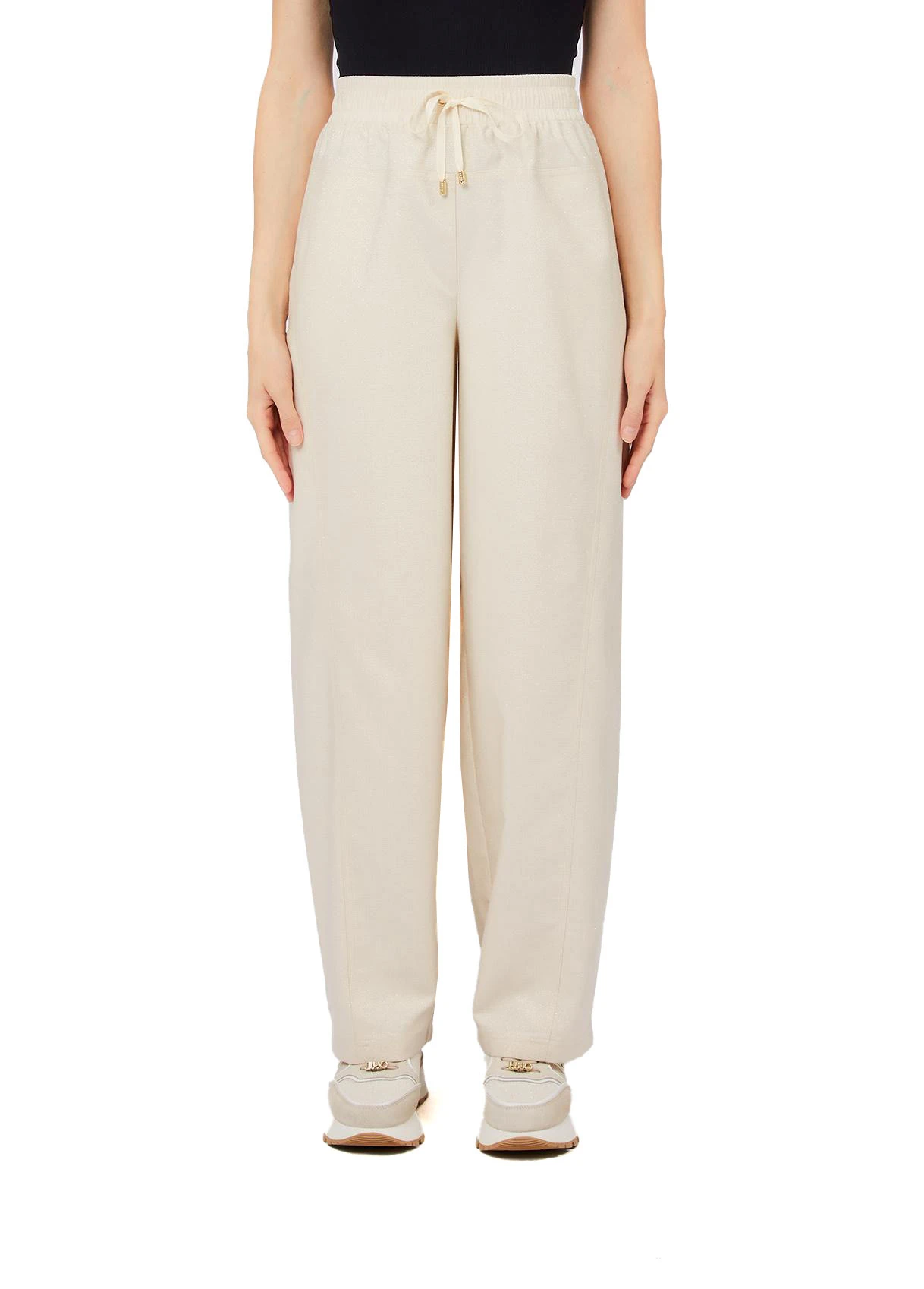 Wide-leg Drawstring Trousers Gallery