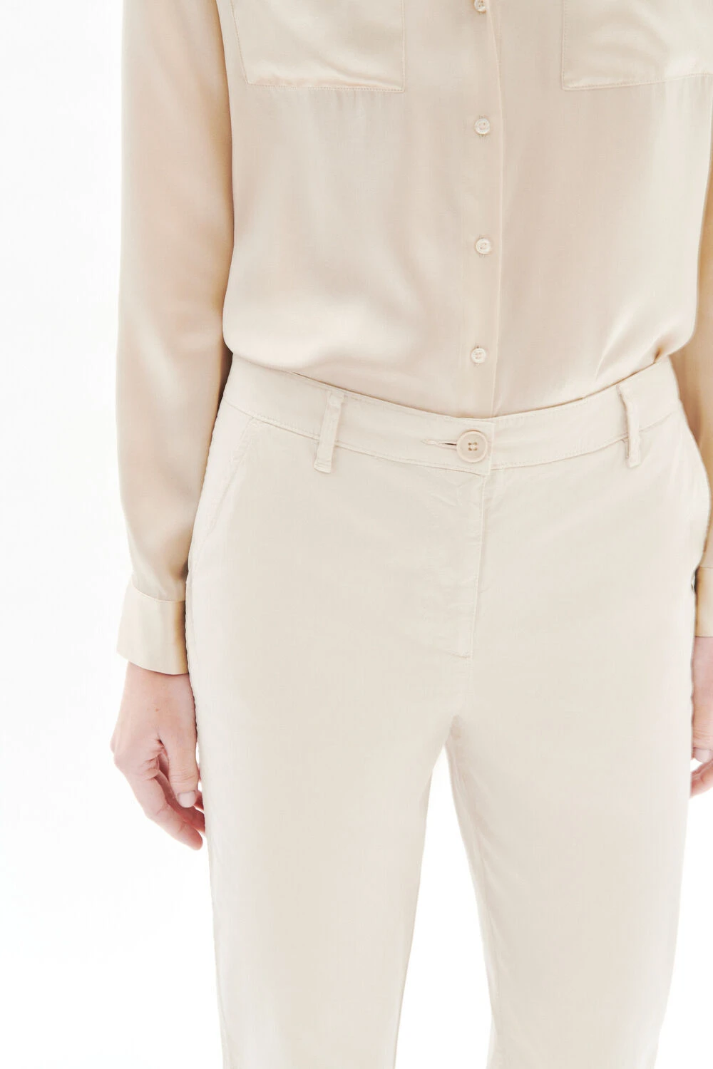 Straight Fit Chino Trousers Gallery