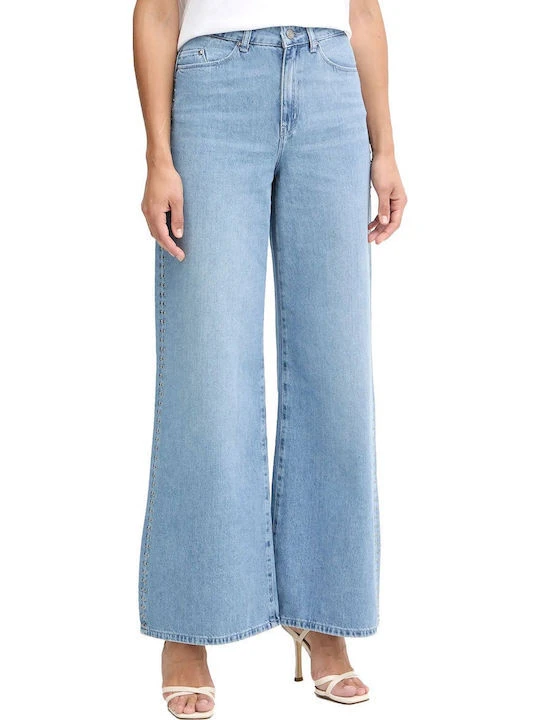 Studded Signature Wide Leg Jeans Gallery