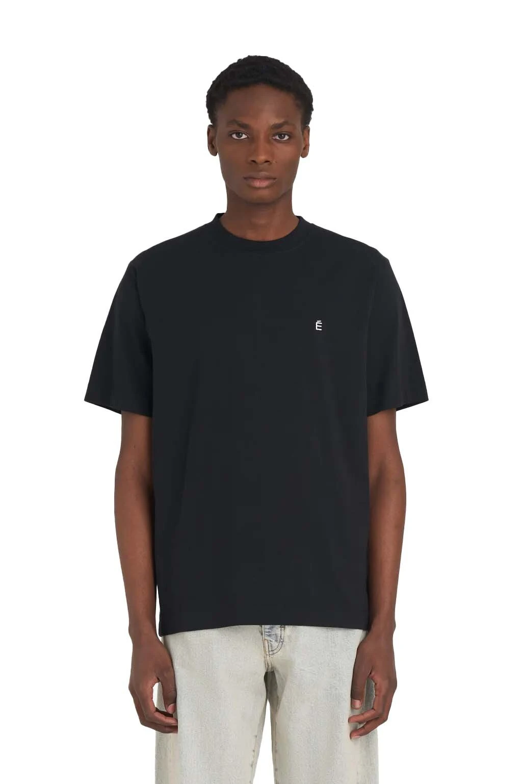 Regular Fit É Short Sleeve T-shirt - Black Gallery
