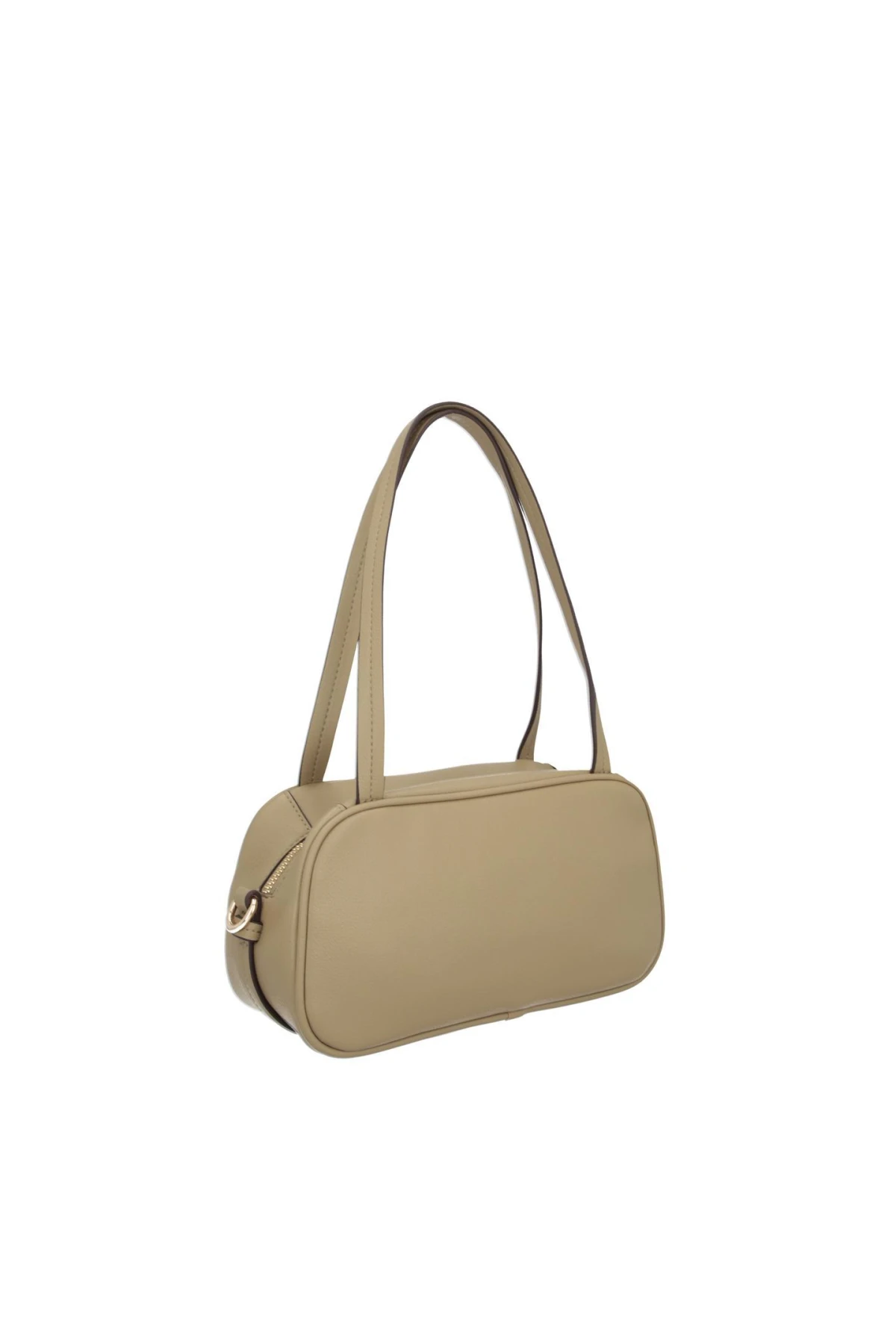 Leather Shoulder Bag with Detachable Crossbody Strap Gallery