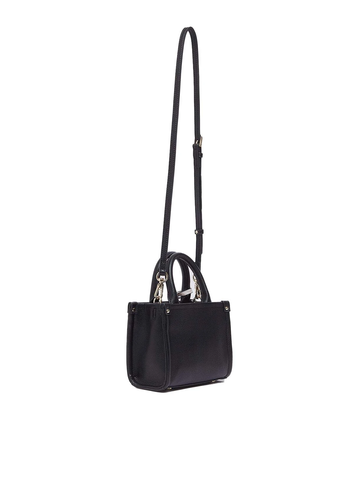 Leather Mini Handbag with Adjustable Crossbody Strap Gallery