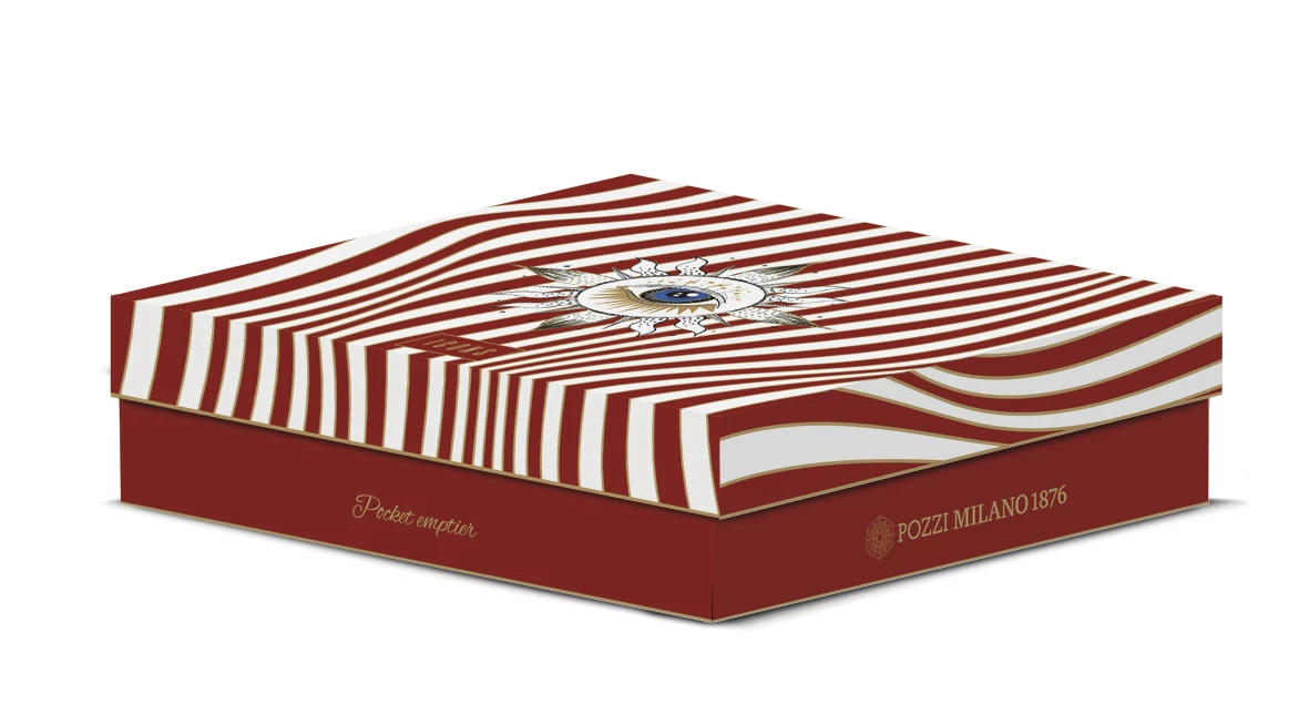 Porcelain Pocket Emptier 19,5x15,5 cm - Eye  Gallery