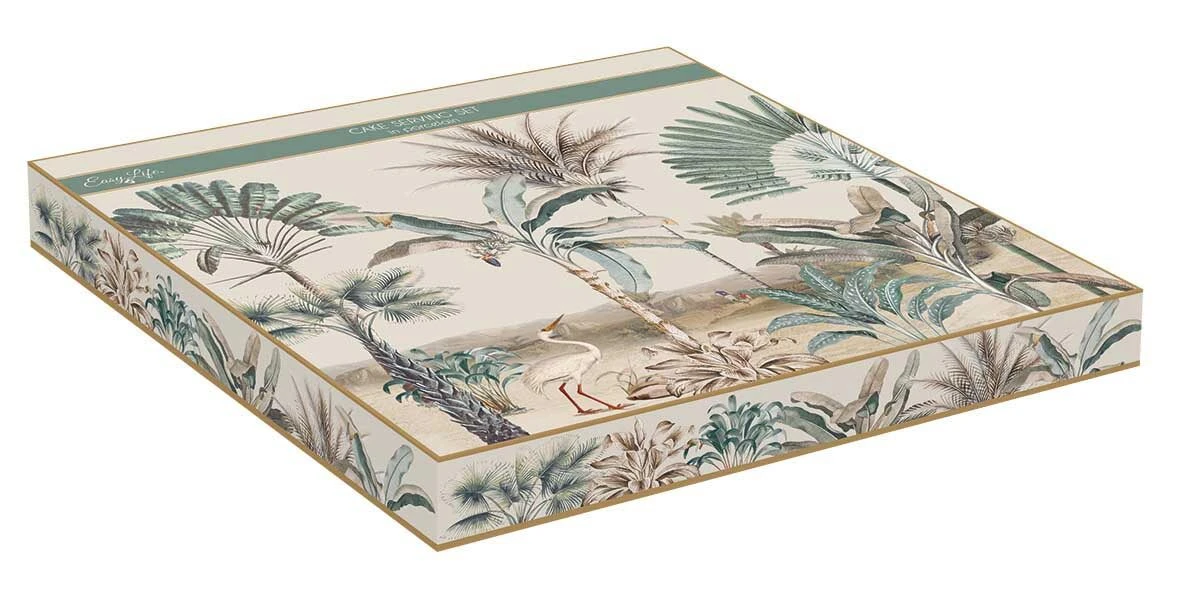 Porcelain Cake Serving Set  Ø 32 cm Gallery