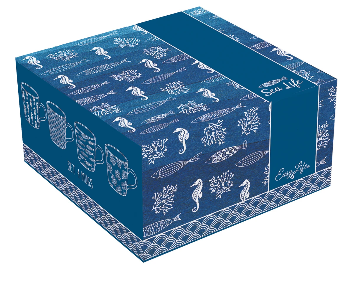 Set of 4 - Porcelain Mugs 380ml Gallery