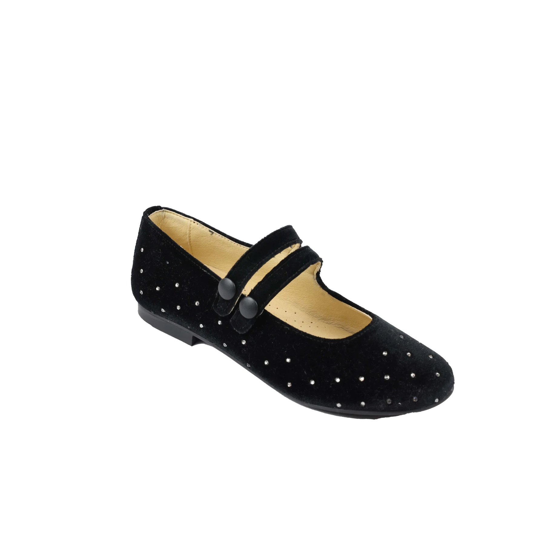 Studded Velvet Mary Jane Gallery