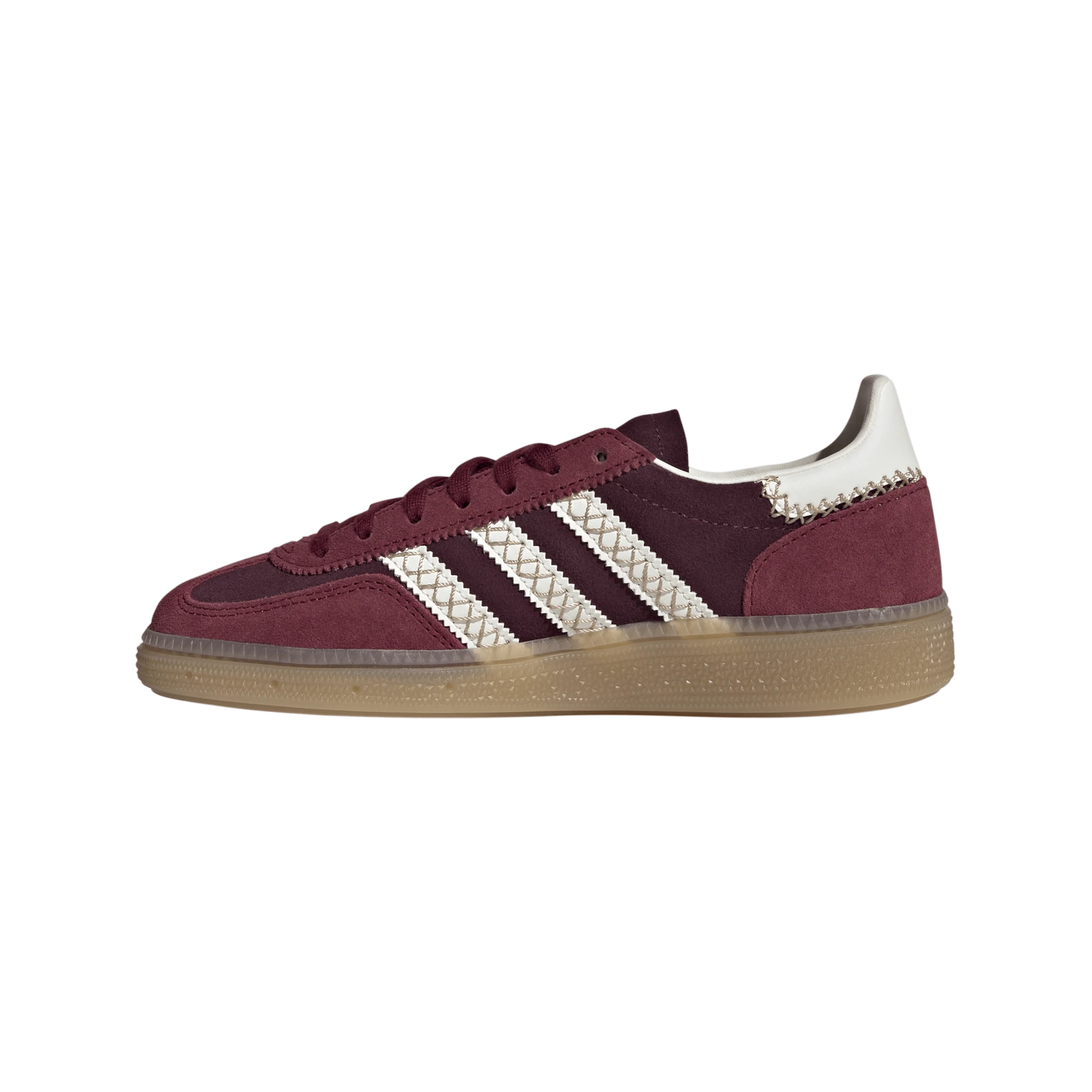 White & Bordeaux Handball Spezial Sneakers Gallery