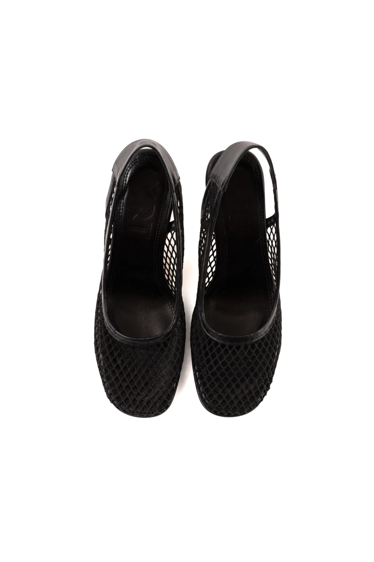 Mesh Pointed-Toe Slingback Pump Gallery