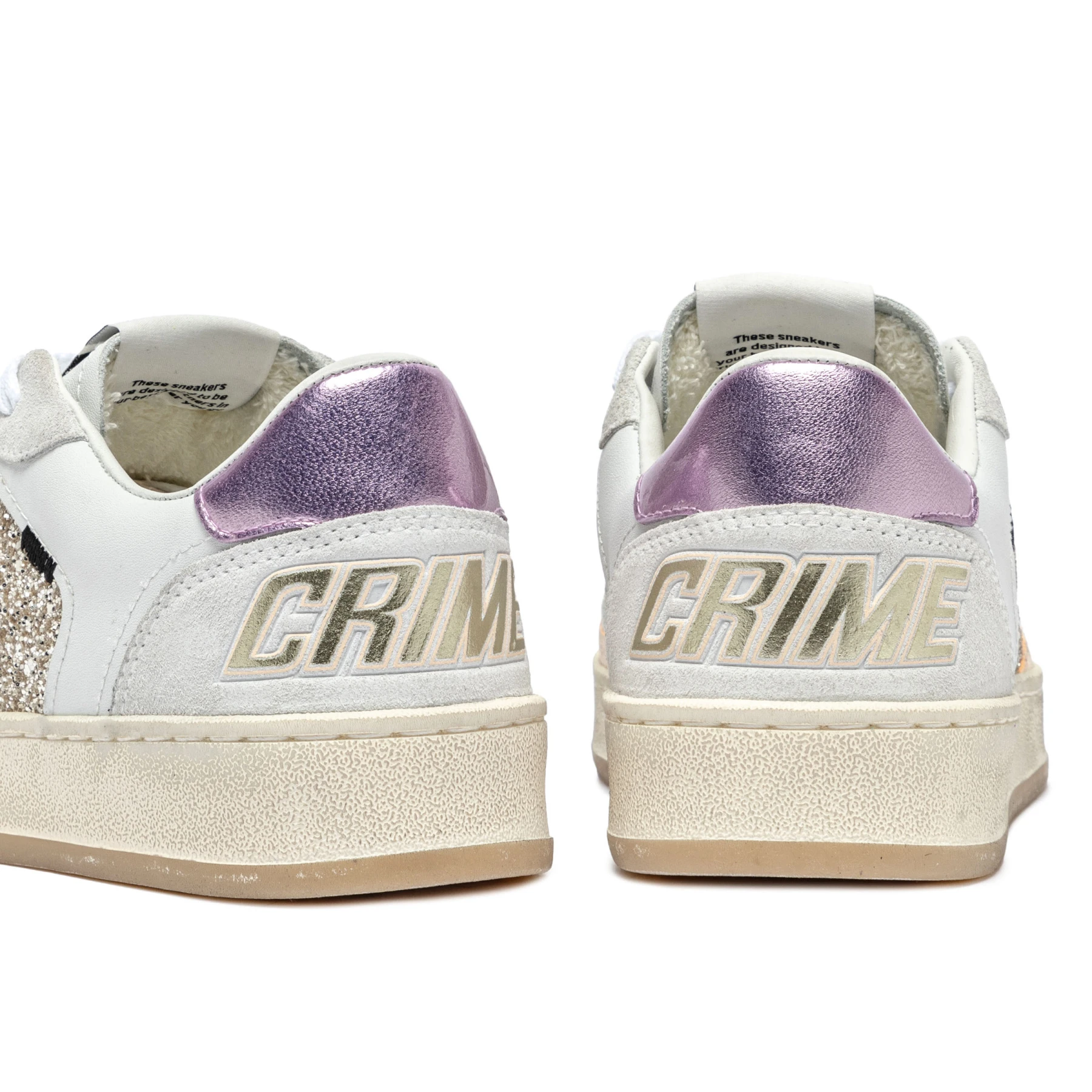 Chelsea Sugar Plum Glitter Sneakers Gallery